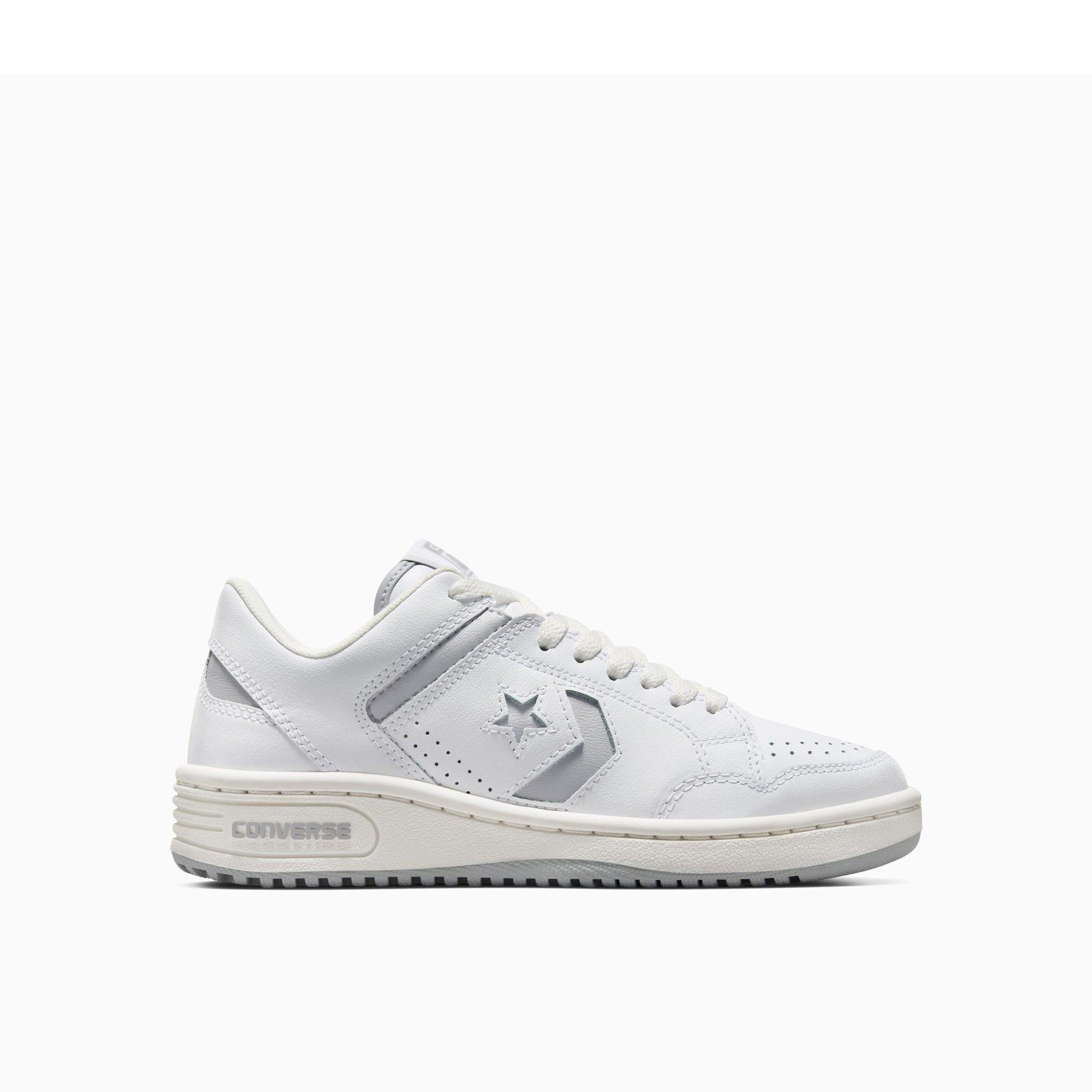 119-White/Gre - Converse - Unisex Adults Weapon Leather High-Top Trainers - 1