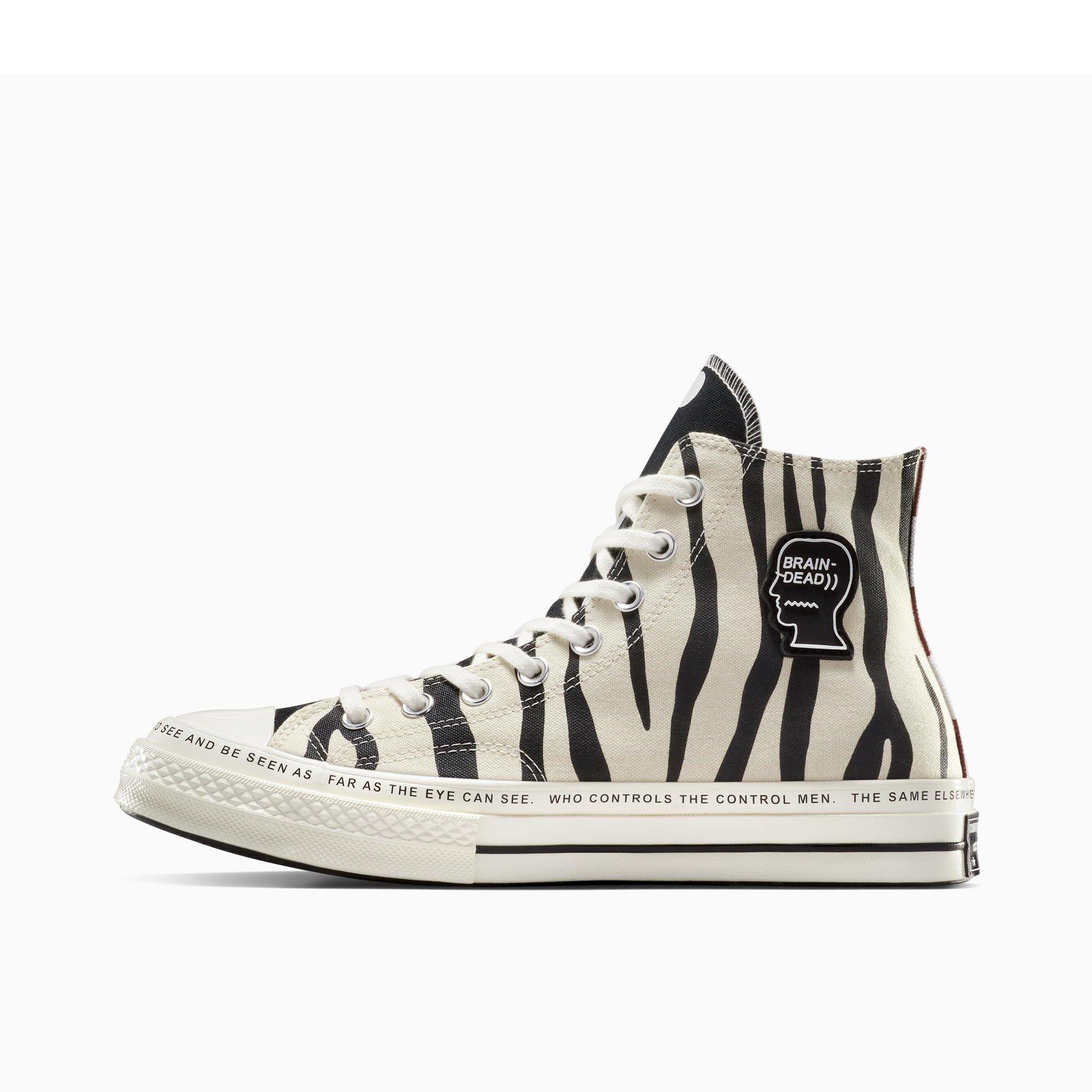 286-Khaki/Off - Converse - Unisex Chuck 70 High-Top Trainers - 2