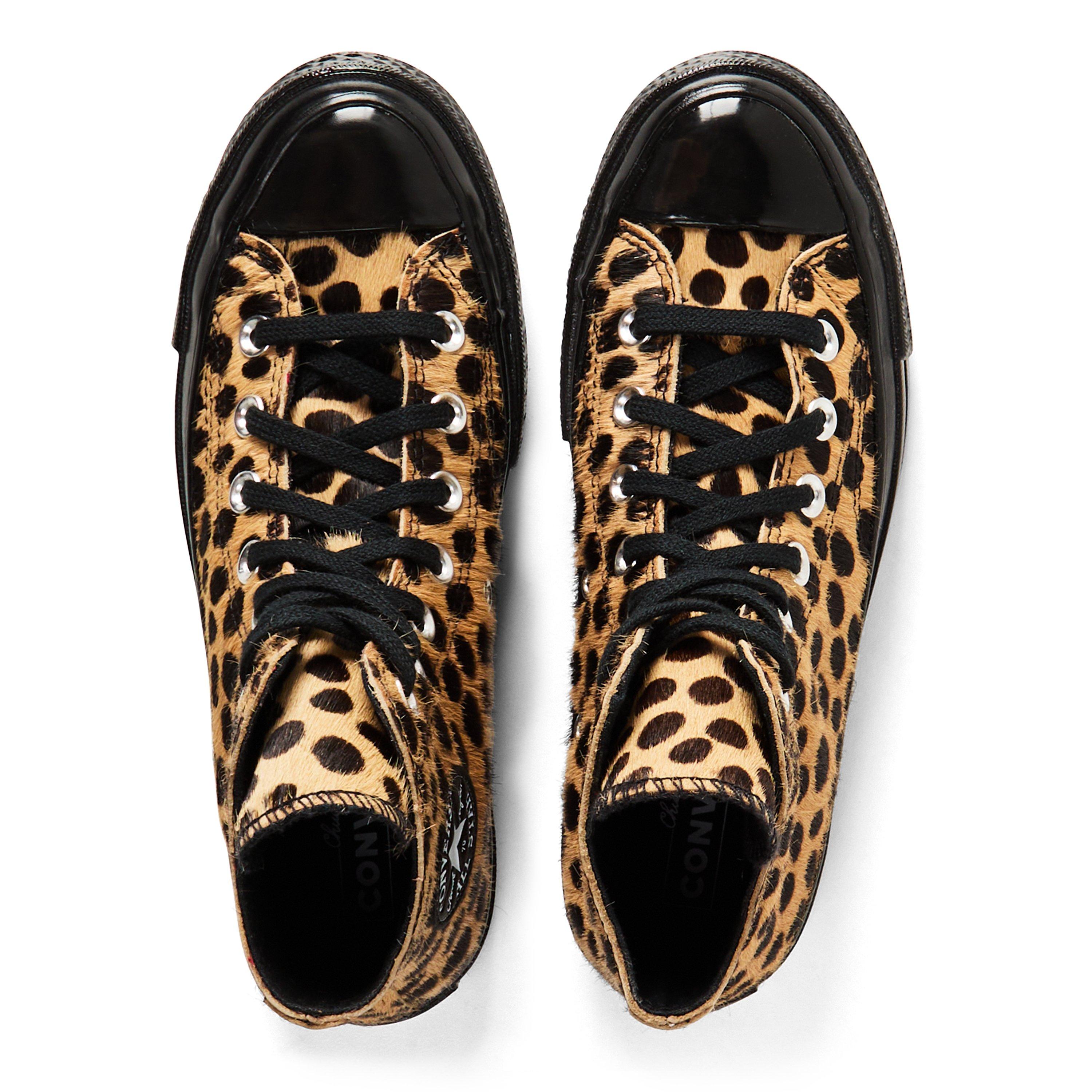 704-Gold/Blac - Converse - Unisex Adults Chuck 70 Pony Hair High-Top Trainers - 6