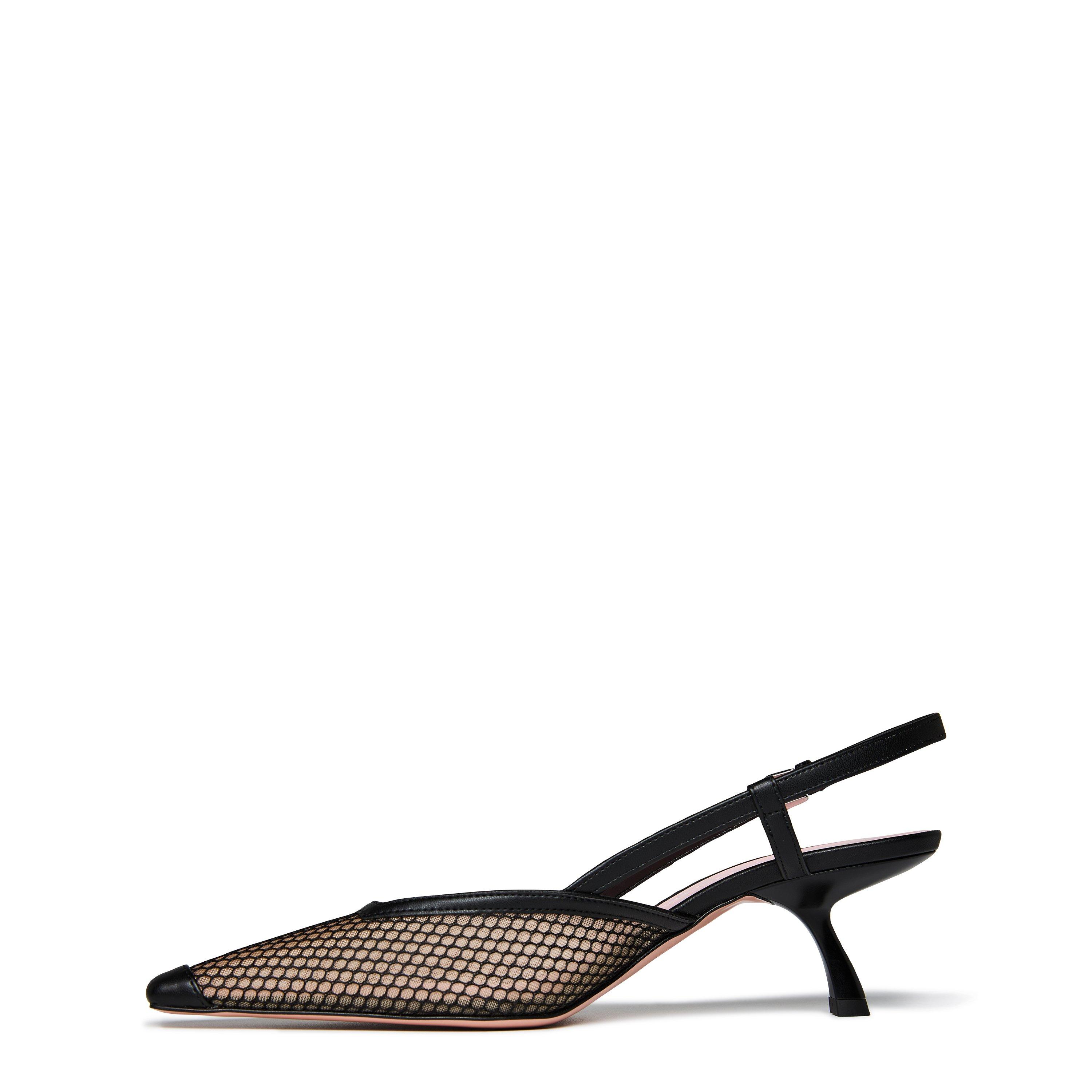 Black - Piferi - Andrea Sling Back Mules - 3