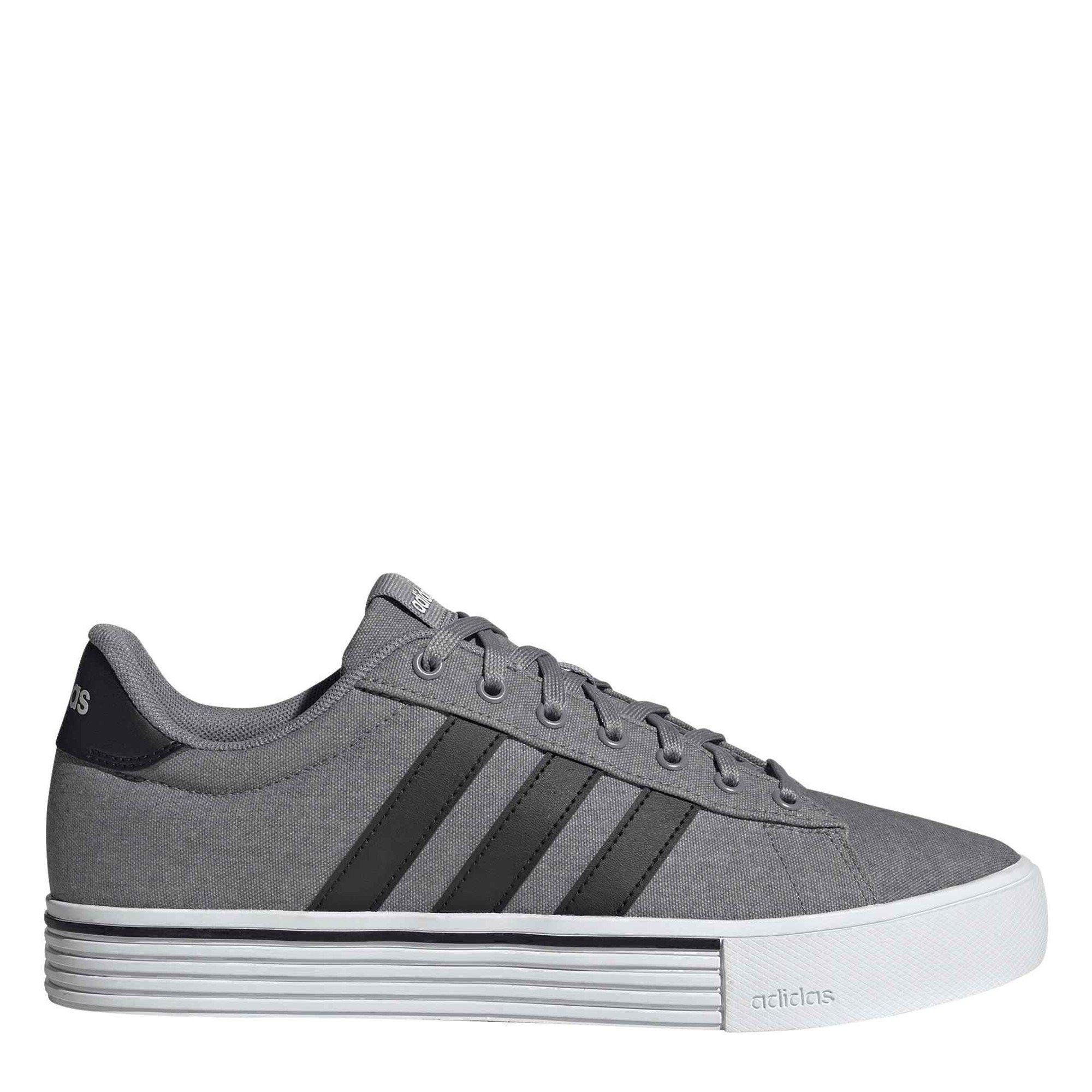 Adidas Men's Daily 4.0 Shoes Adults - Grey/Blk/Wht - 12 (47.3)