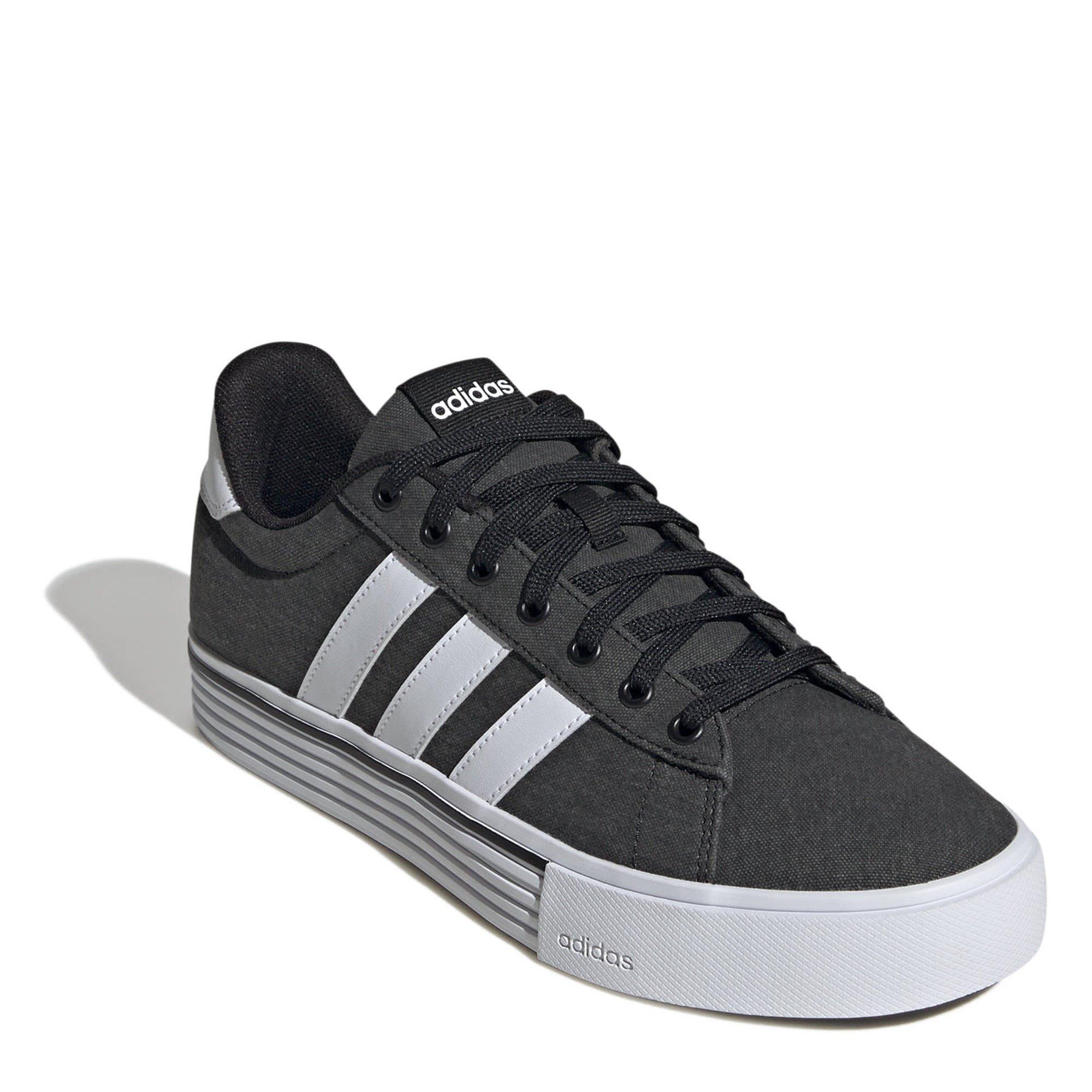 Black/Wht/Wht - adidas - Daily 4.0 Shoes Adults - 3