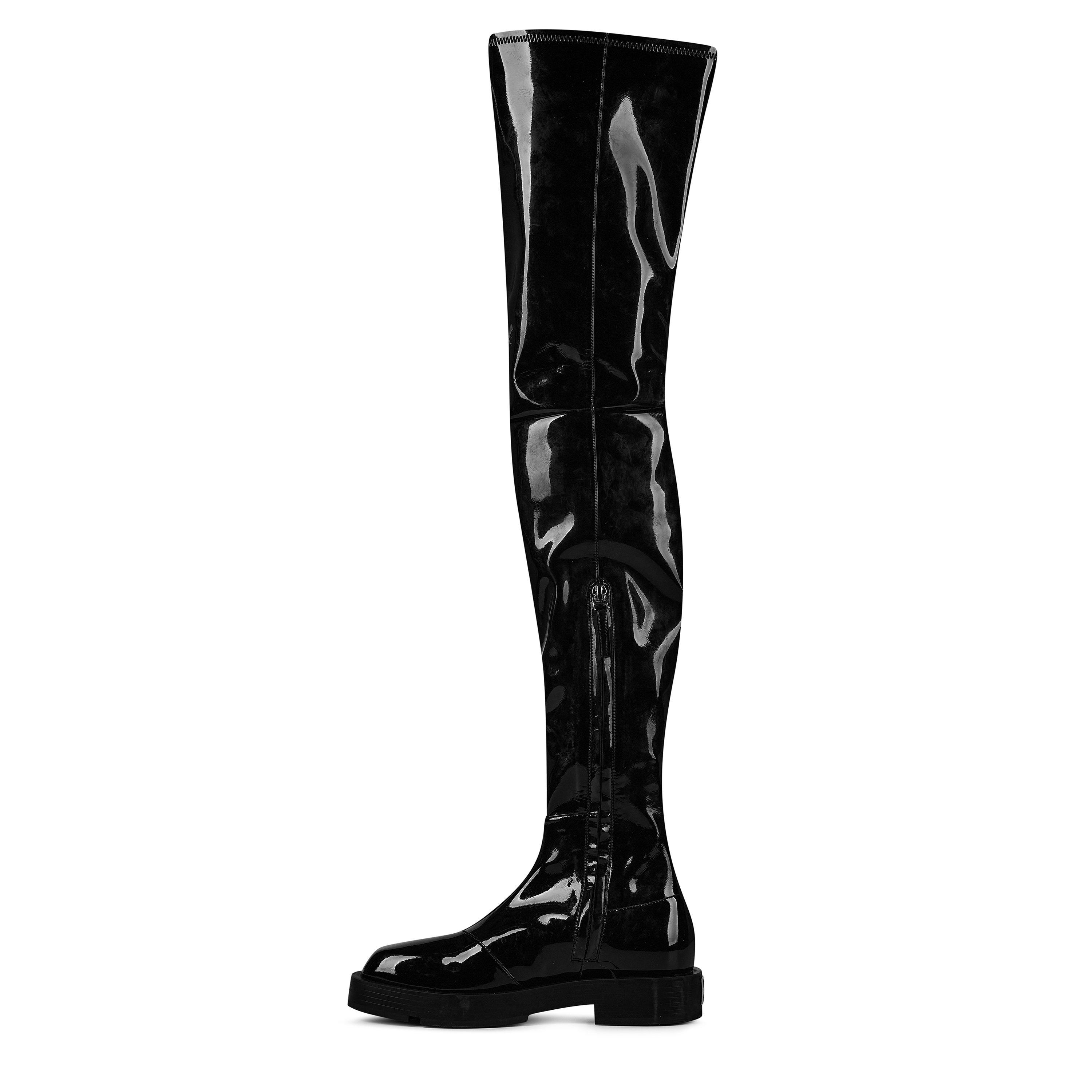 Black - GIVENCHY - 4g Thigh High Boots - 3