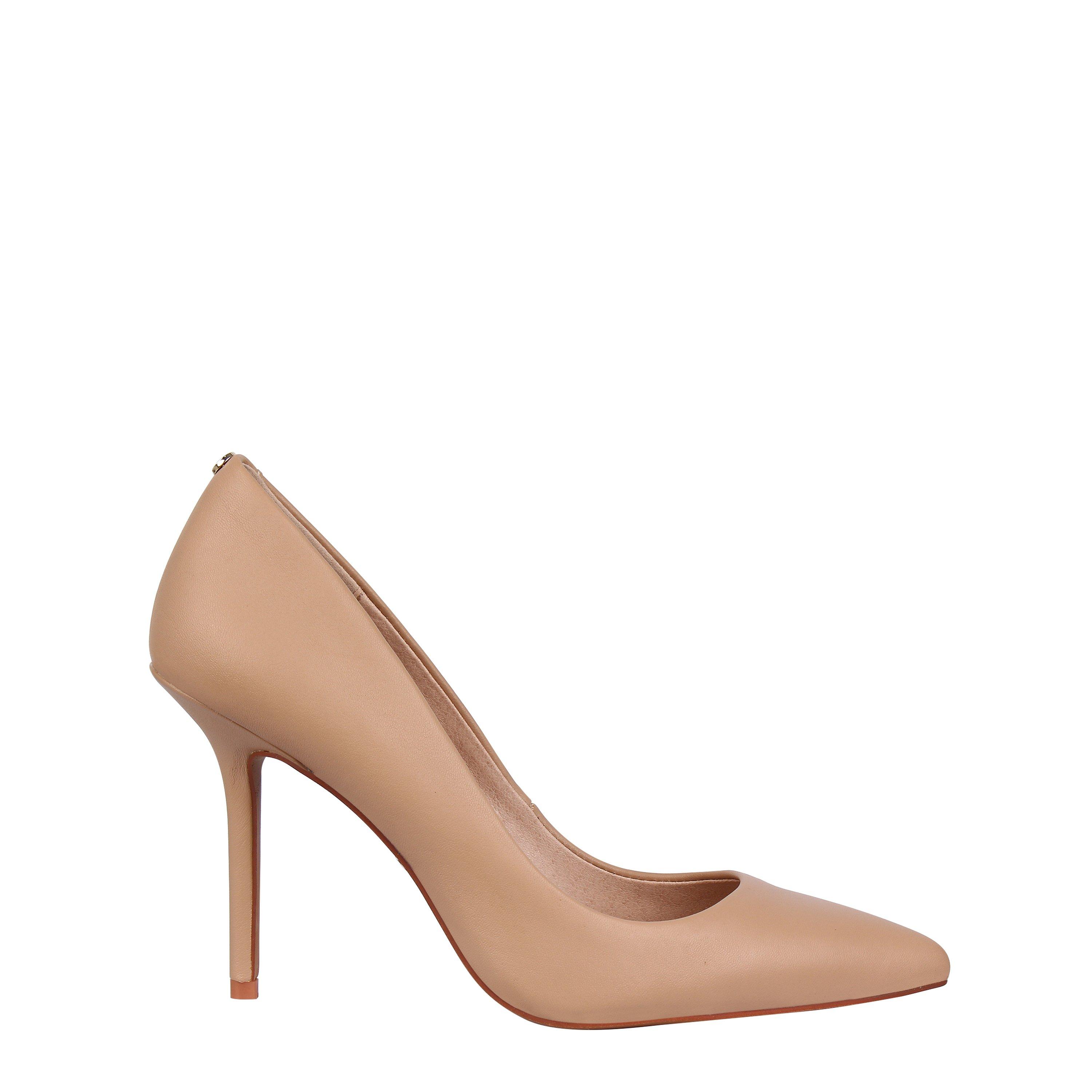 Nøgen læder - Biba - Women's Kendall Stiletto Court Shoes - 1