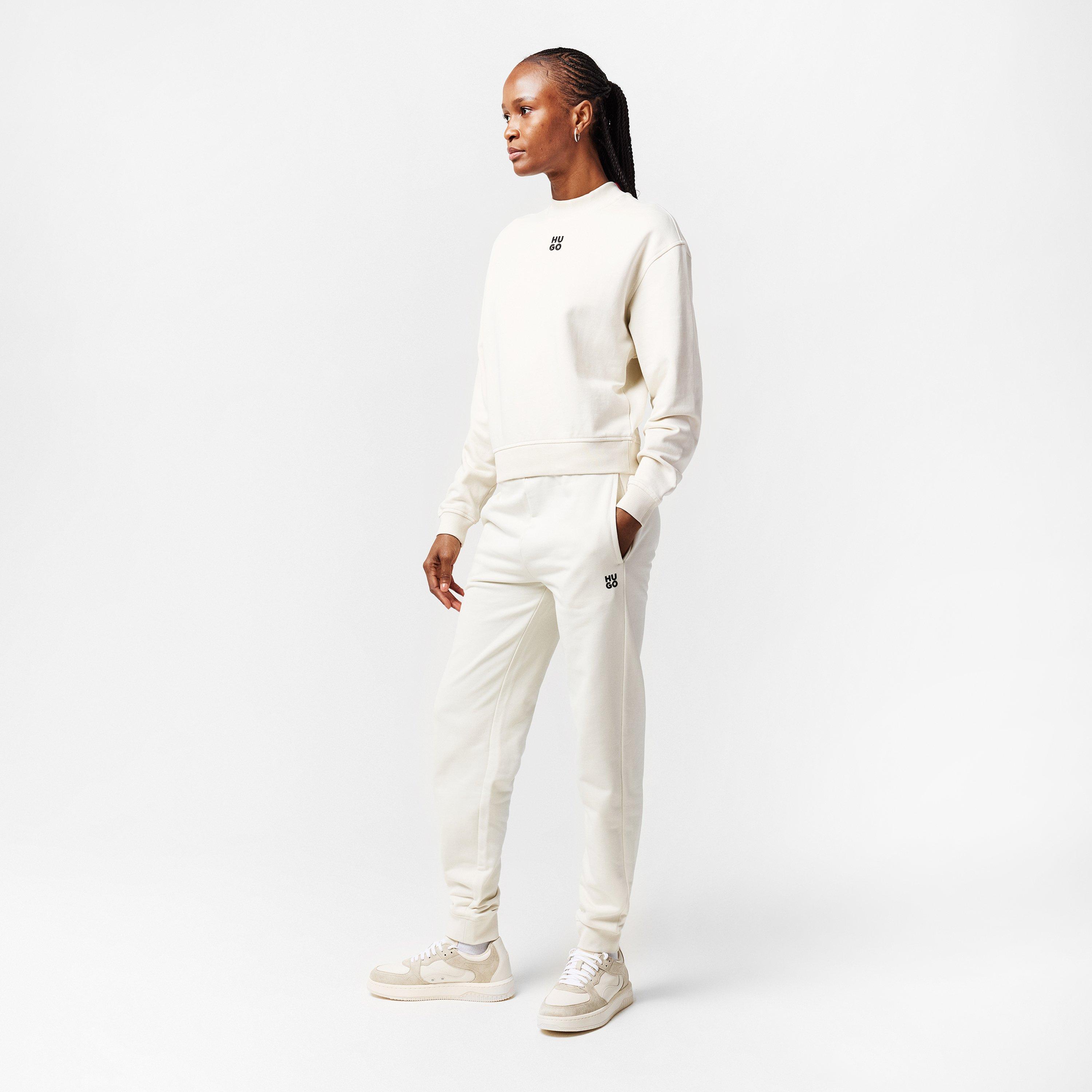 Open White - Hugo - Women's Kilian Basket Low-Top Trainers - 5