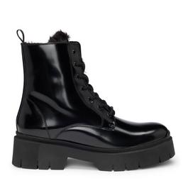 Hugo Faux Leather Boots