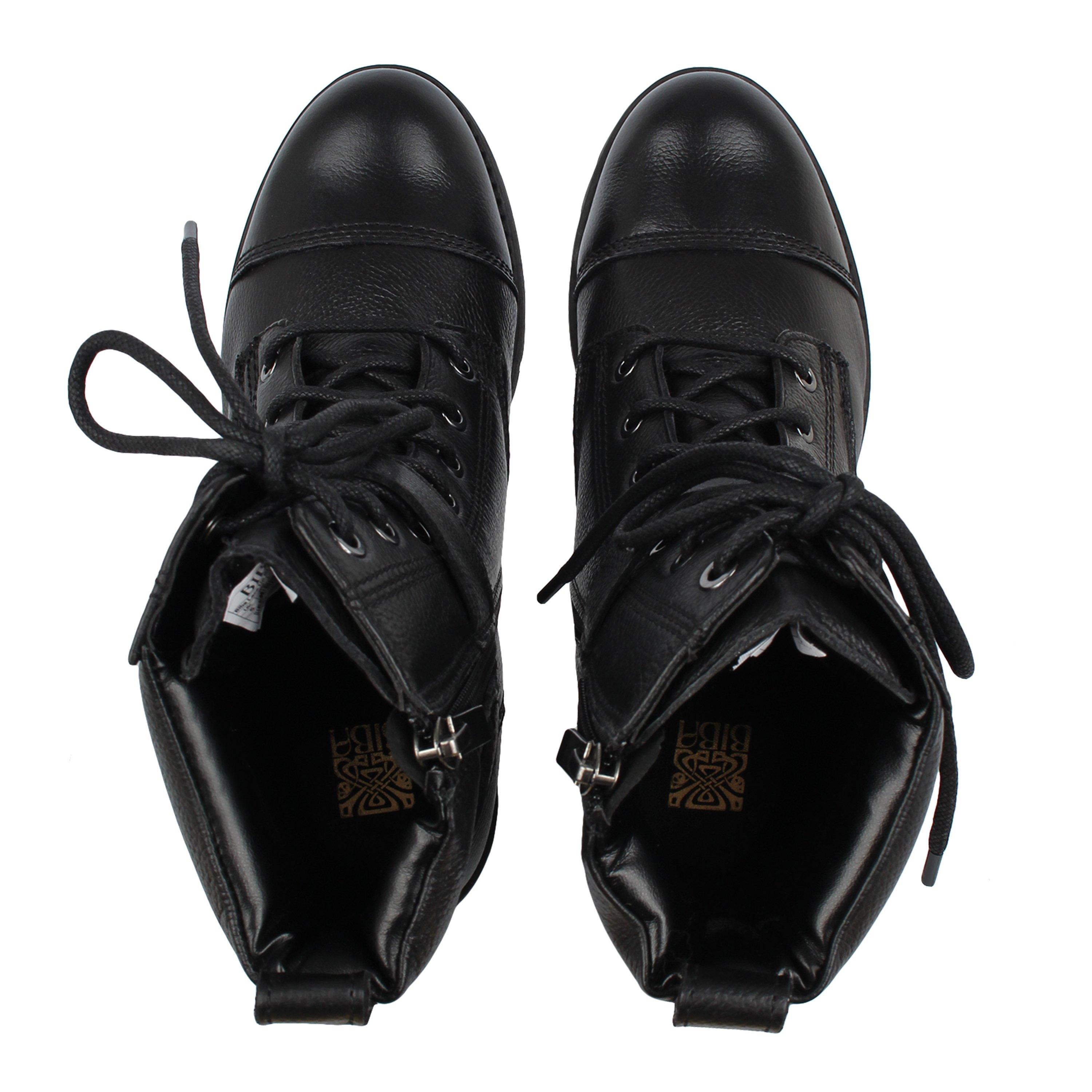 Nero - Biba - Women's Lace-Up Biker Boots - 5