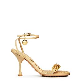 Bottega Veneta Embellished Dot Heeled Sandals