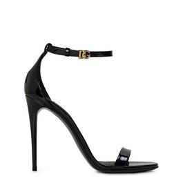 Dolce and Gabbana Polished Calfskin Sandals