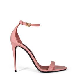 Dolce and Gabbana Polished Calfskin Sandals