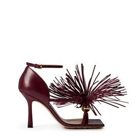 Bottega Veneta Fringe Stretch Strap Sandal