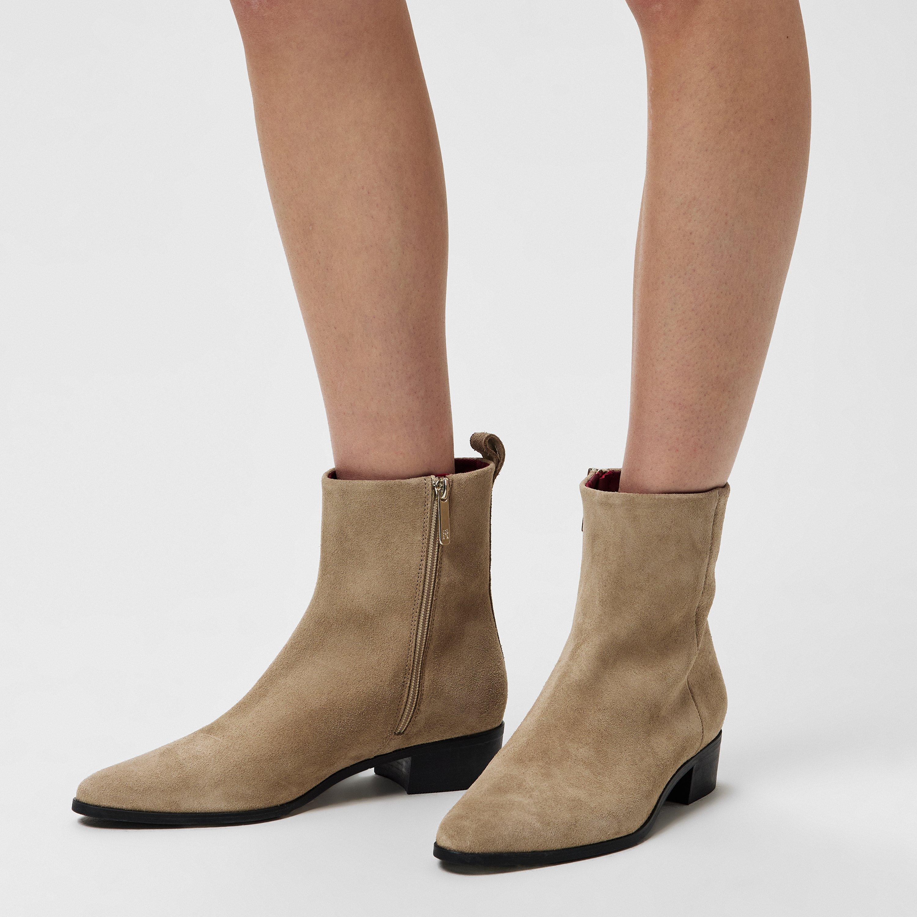 Beige - Tommy Hilfiger - Low Cowboy boots - 2