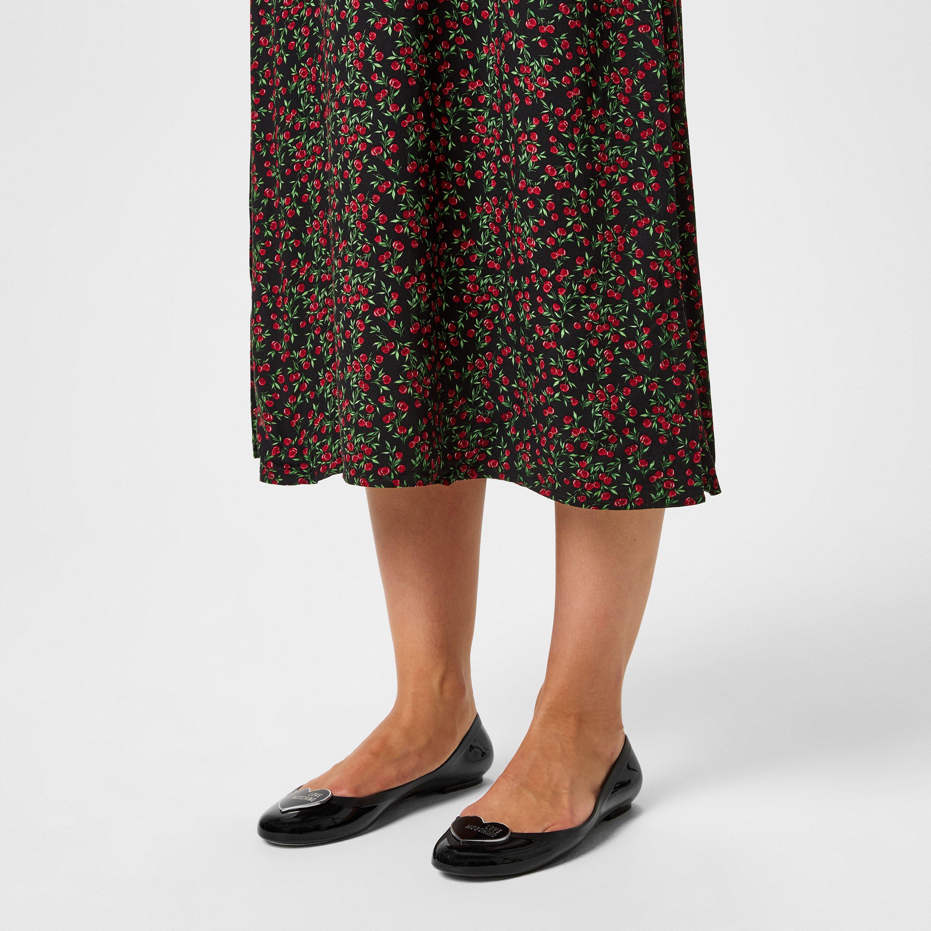 Black/Silver - Love Moschino - Jelly Ballet Pumps - 2