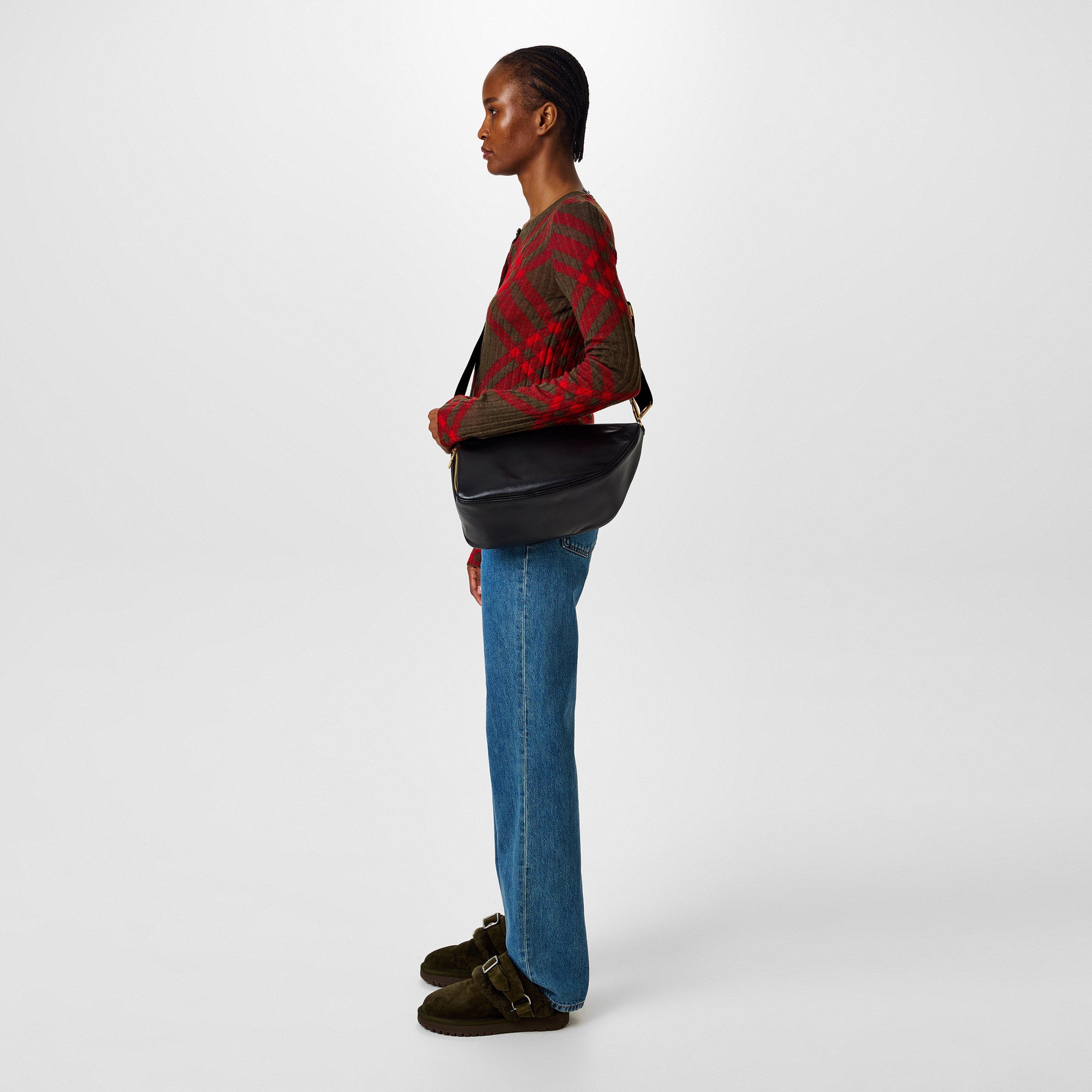 Loch - Burberry - Suede And Shearling Chubby Mules - 6