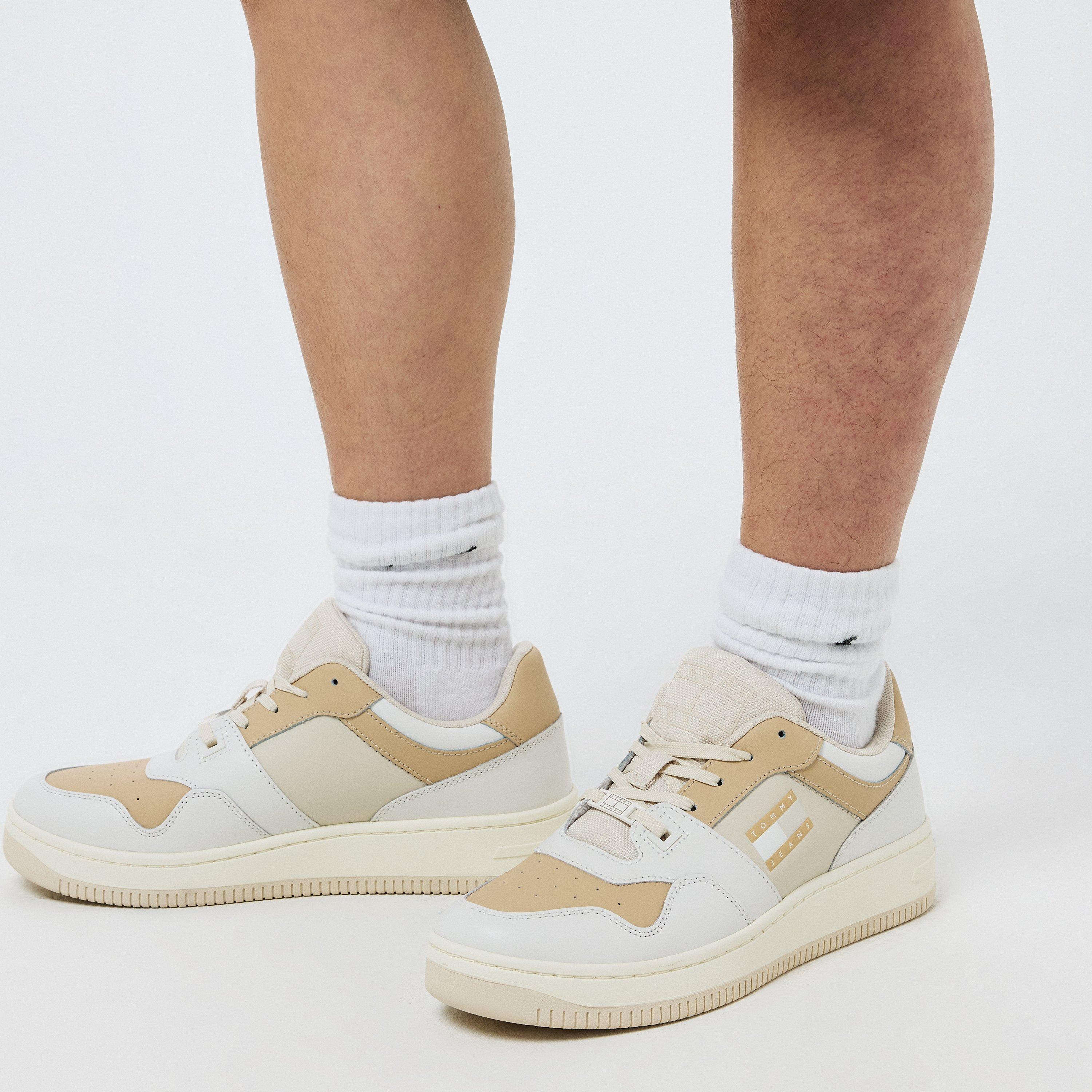 Gentle Gold - Tommy Jeans - Retro Basket Tone Low-top trainers - 3