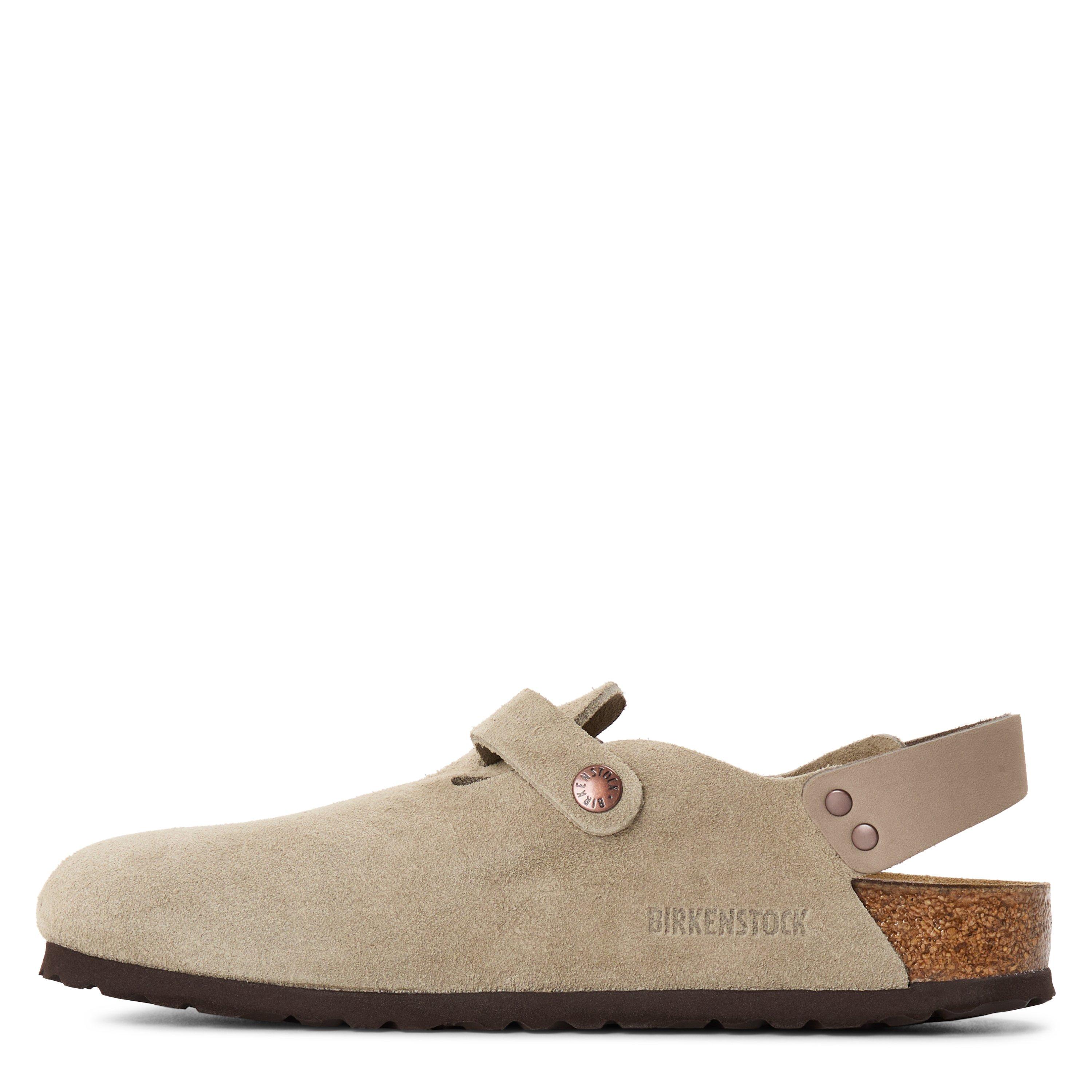 Taupe Suede - Birkenstock - Tokio Clogs - 1