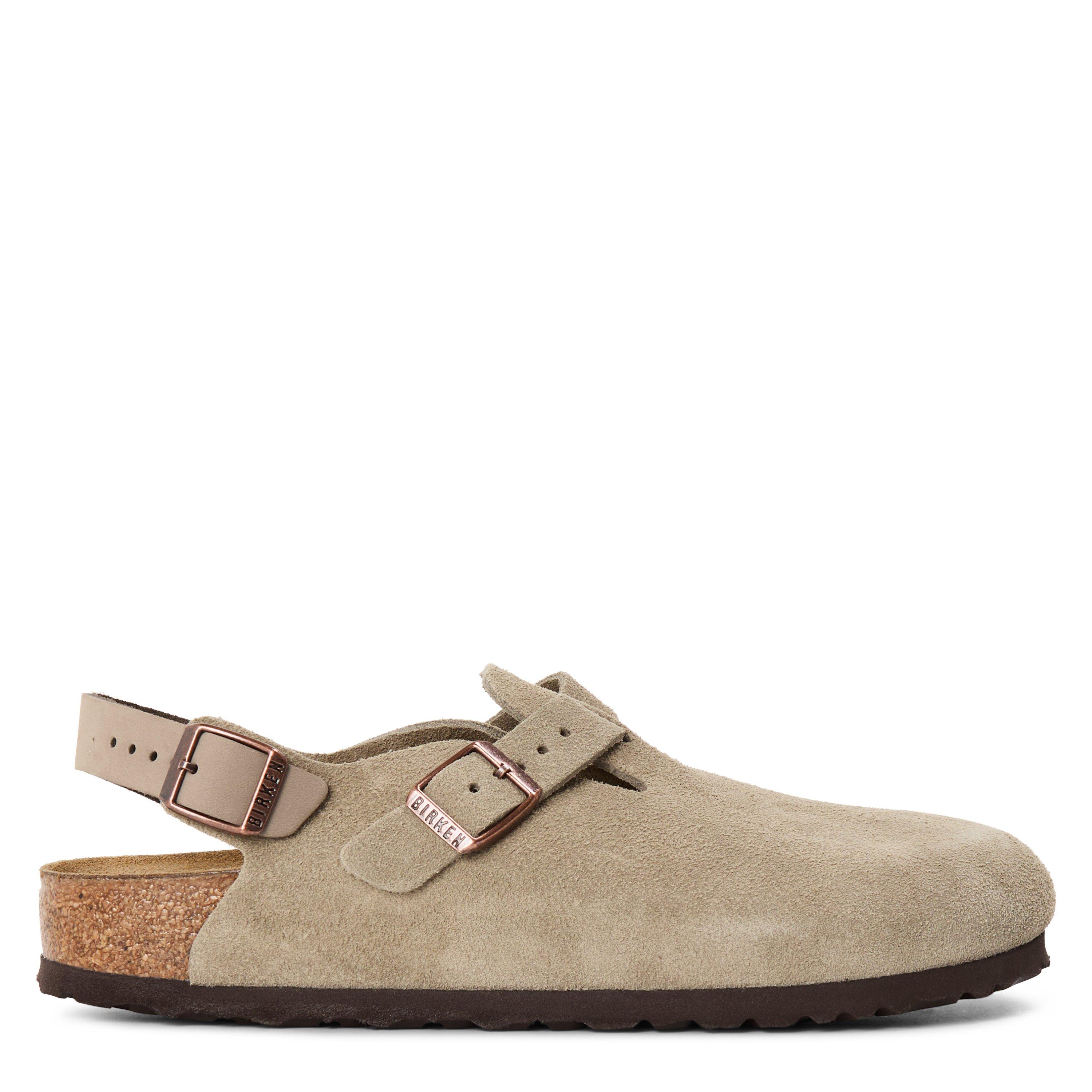 Taupe Suede - Birkenstock - Tokio Clogs - 2