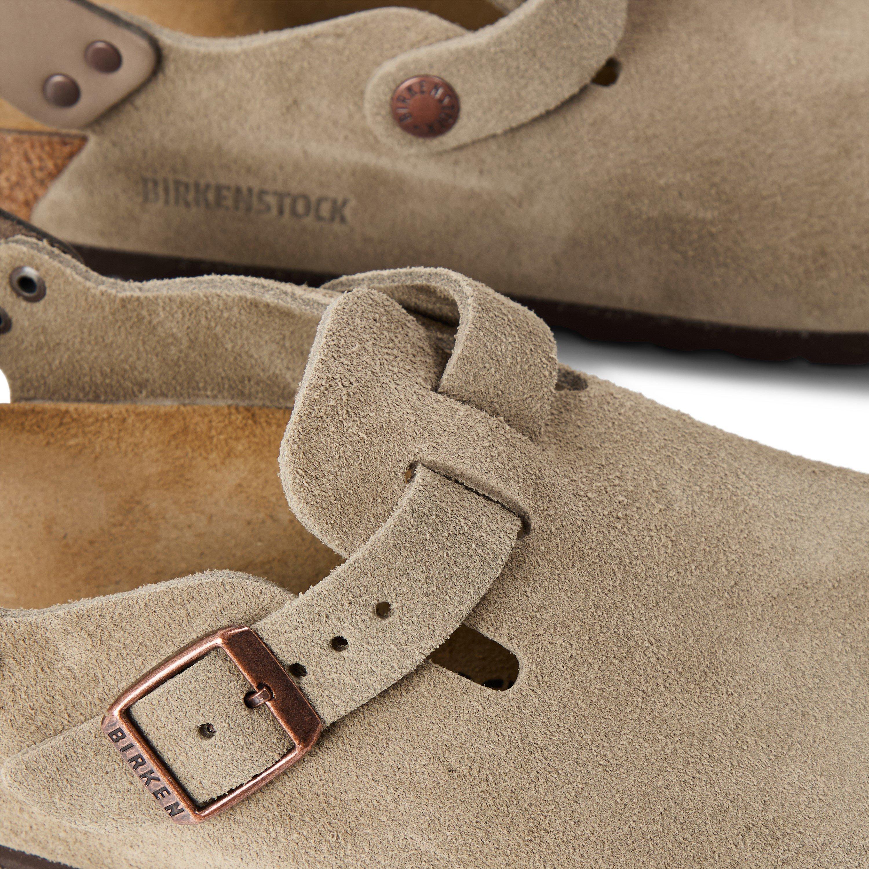 Taupe Suede - Birkenstock - Tokio Clogs - 3
