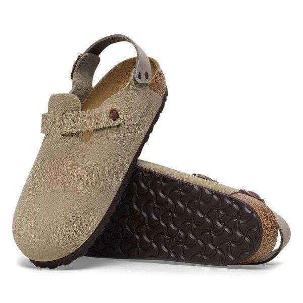 NWT B irkenstock shops Boston clog Taupe 39