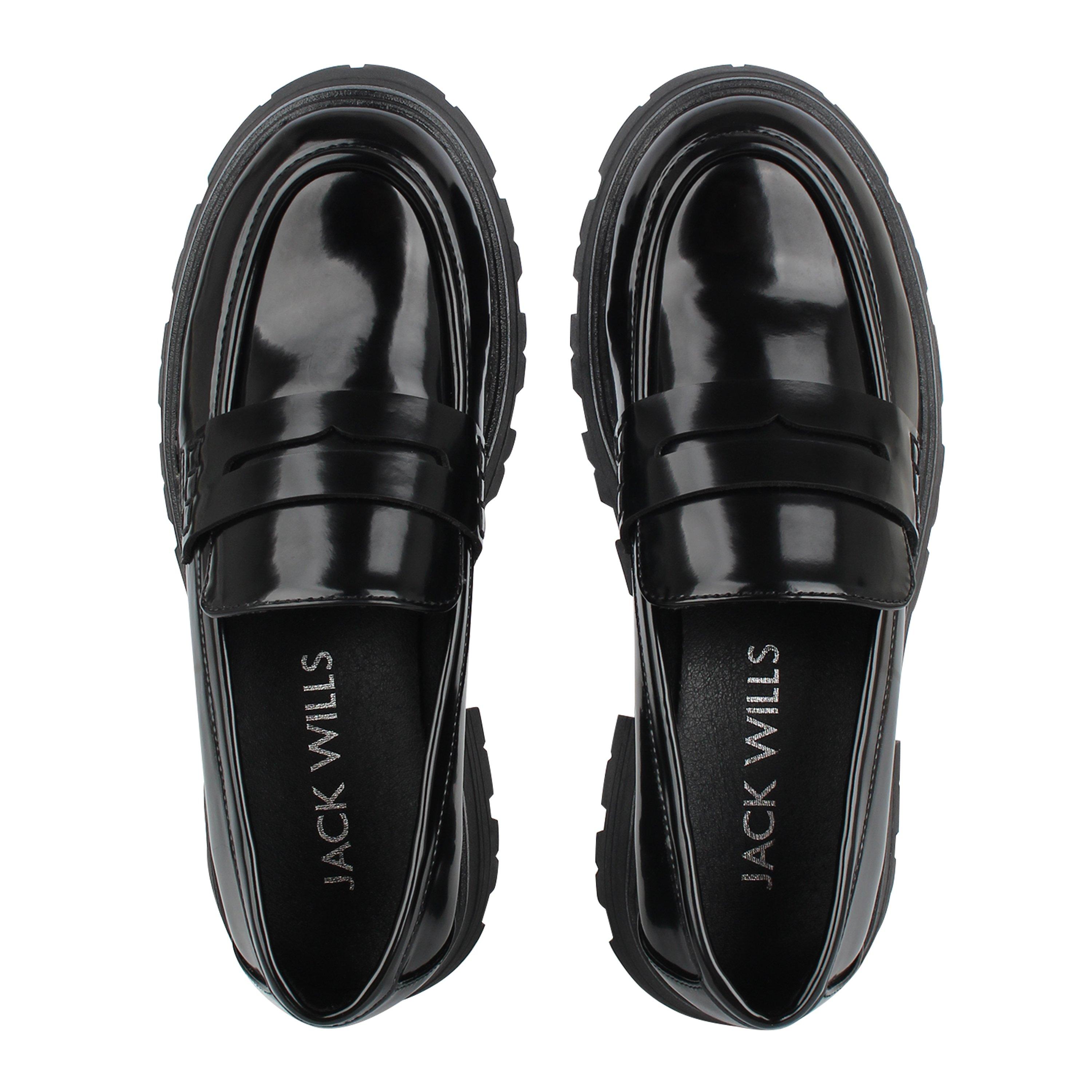 Zwart - Jack Wills - Track Sole Loafers - 5
