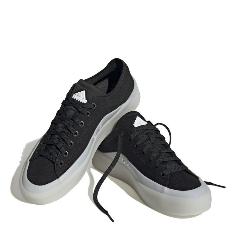 Noir/Blanc - adidas - adidas show knit tubular boots outlet sale store - 3