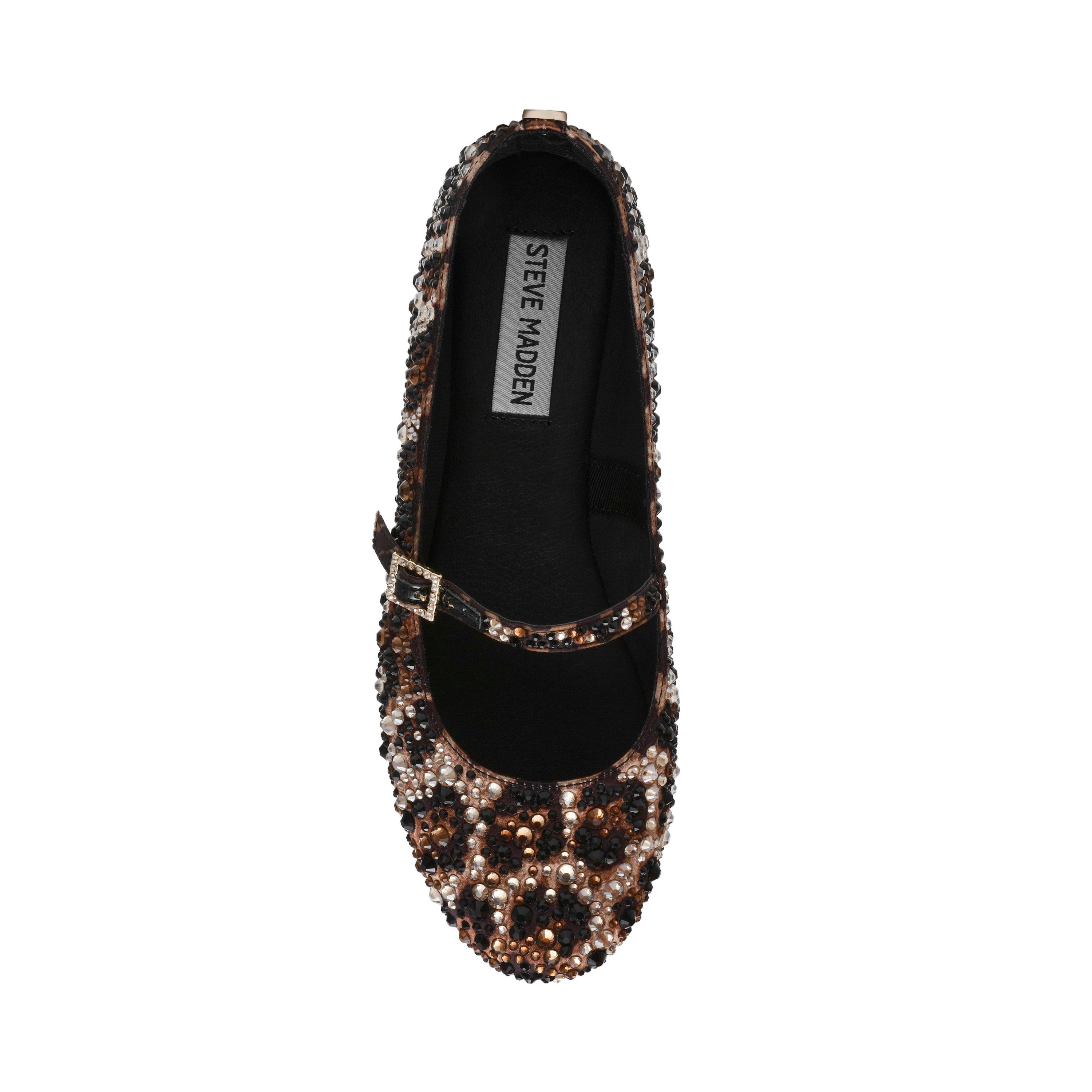 Leopardo - Steve Madden - Women's Brissa Leopard Ballet Pumps - 6
