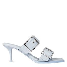 Alexander McQueen Double Buckle Punk Mules