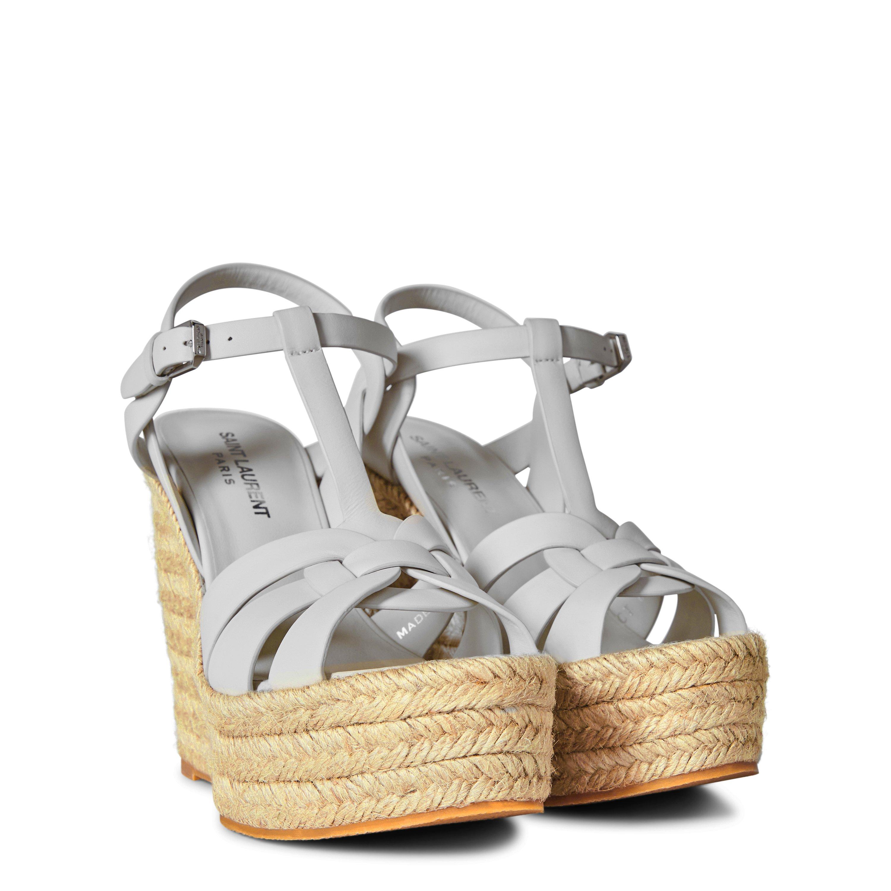 Saint laurent espadrille fashion wedge