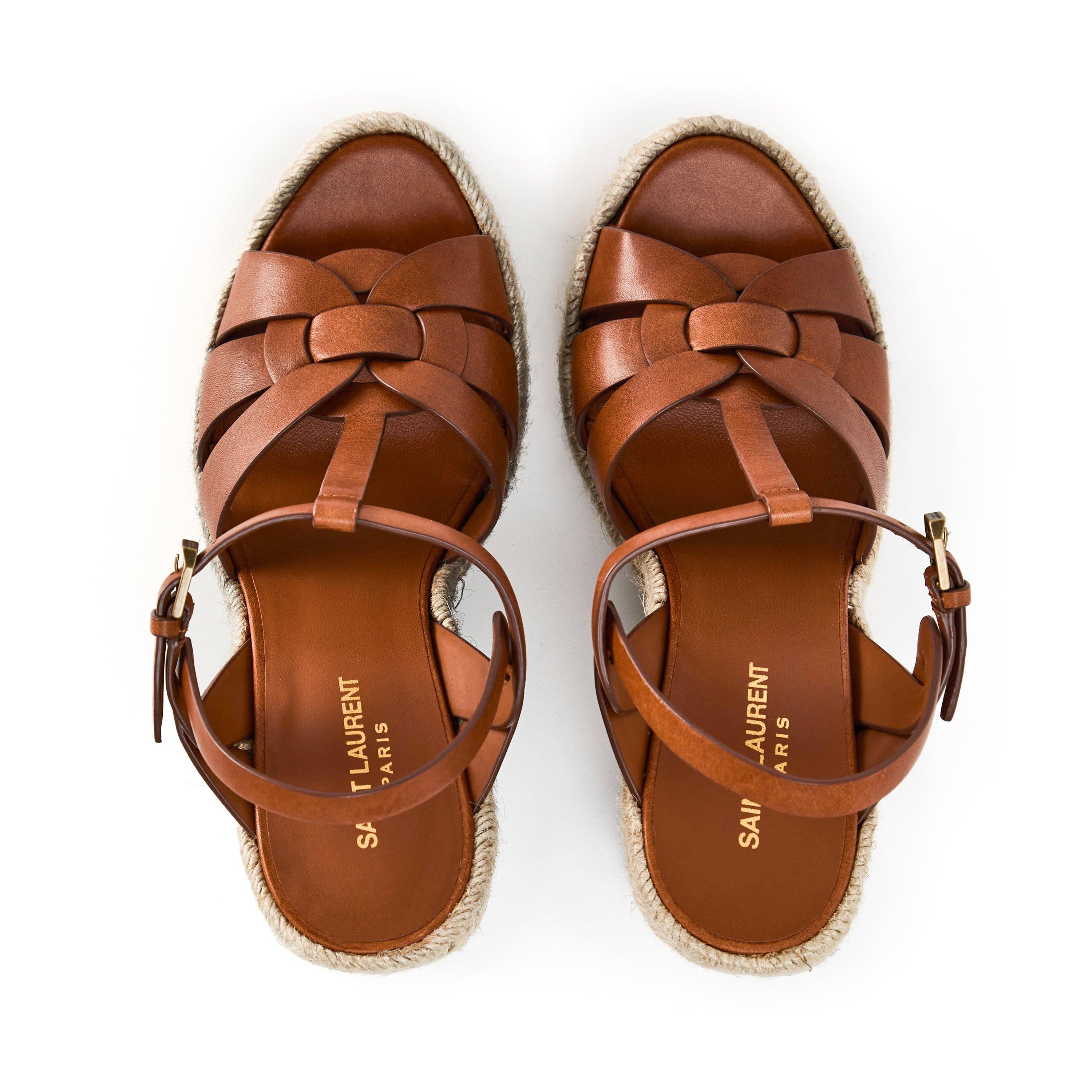 Saint Laurent Tribute Espadrilles Wedge Wedges Cruise Fashion