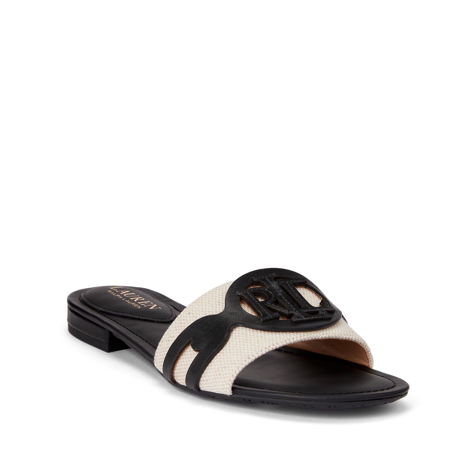Natural/Black - Lauren by Ralph Lauren - Alegra Sandal - 2
