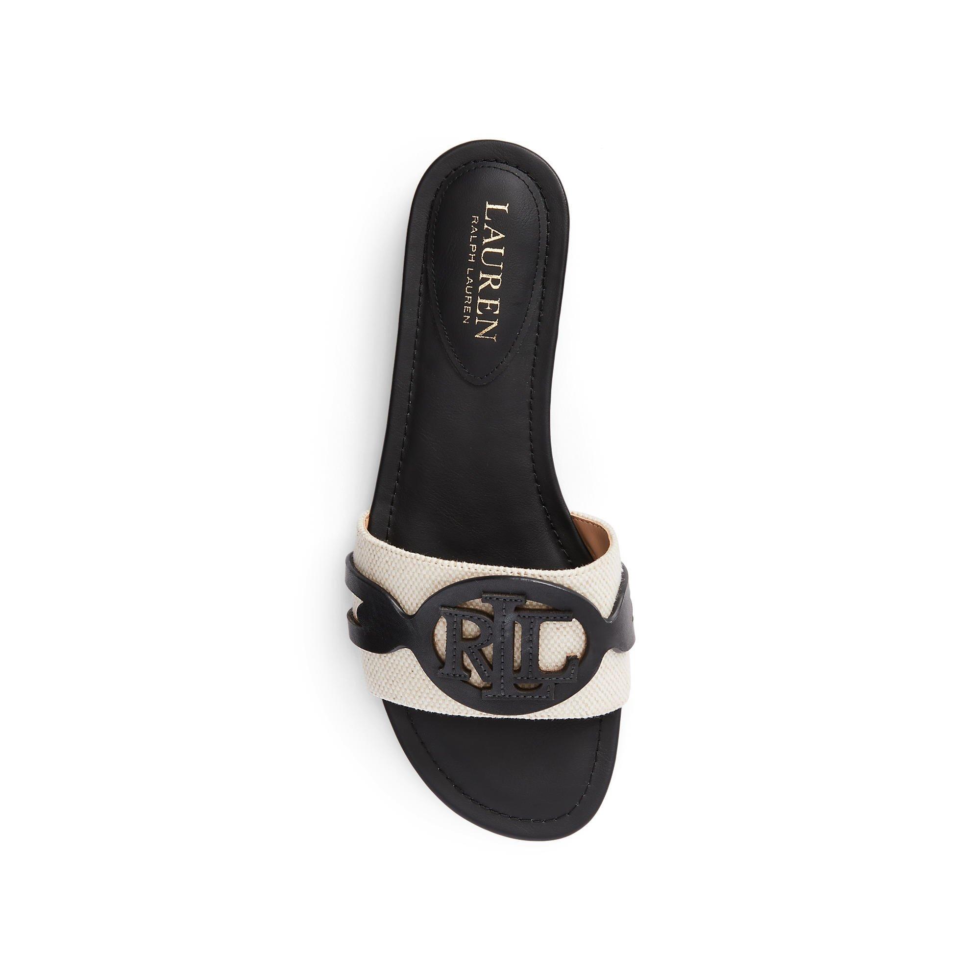 Natural/Black - Lauren by Ralph Lauren - Alegra Sandal - 3