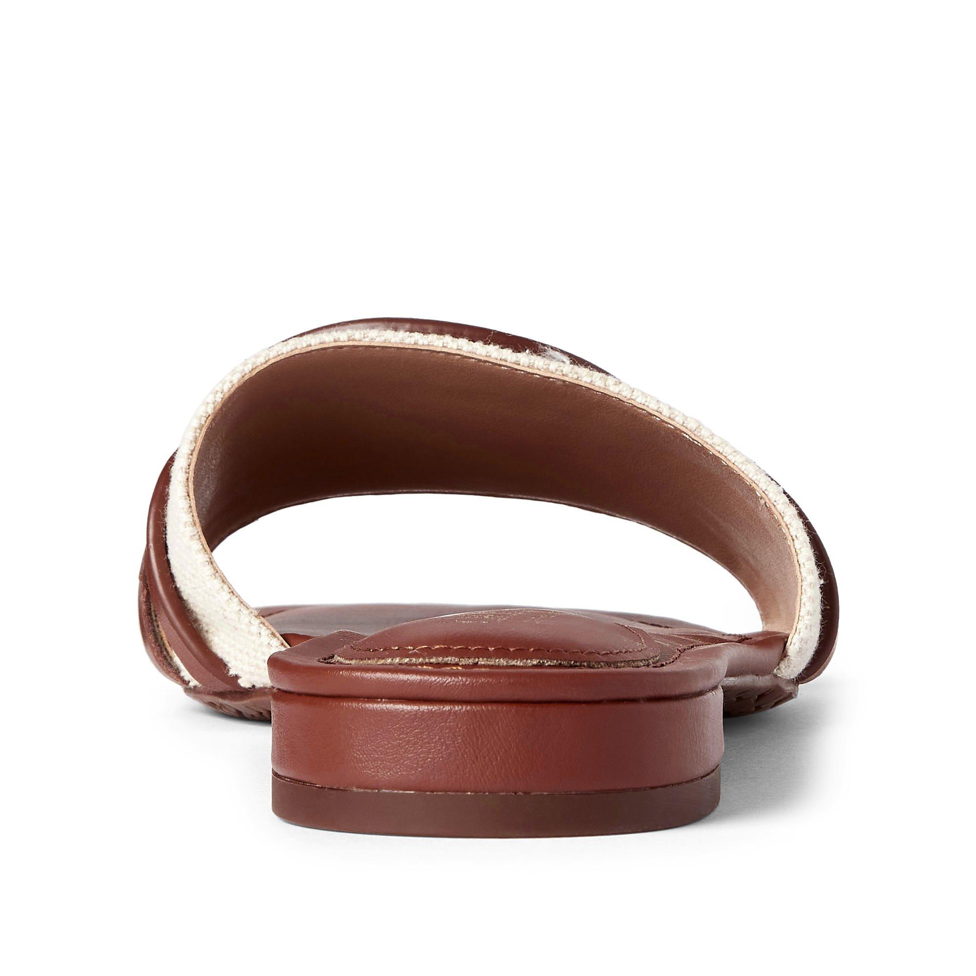Deep Saddle Tan - Lauren by Ralph Lauren - Alegra Sandal - 4