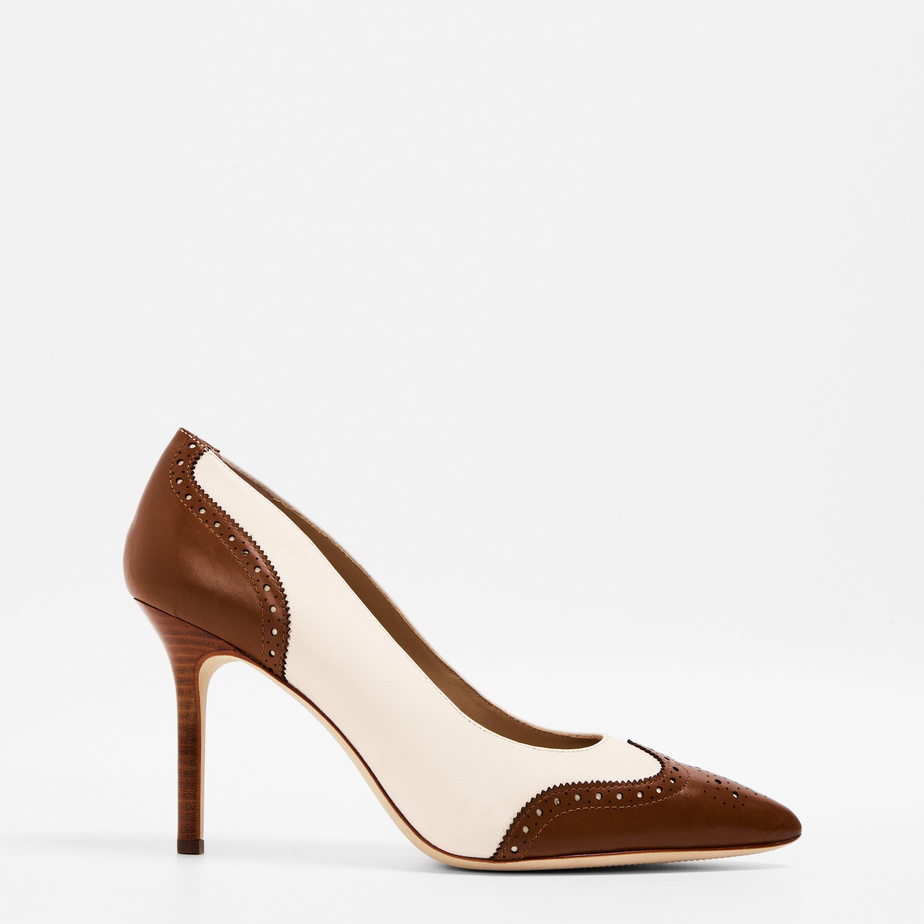 Deep Saddle Tan - Lauren by Ralph Lauren - Lynden Pumps - 1