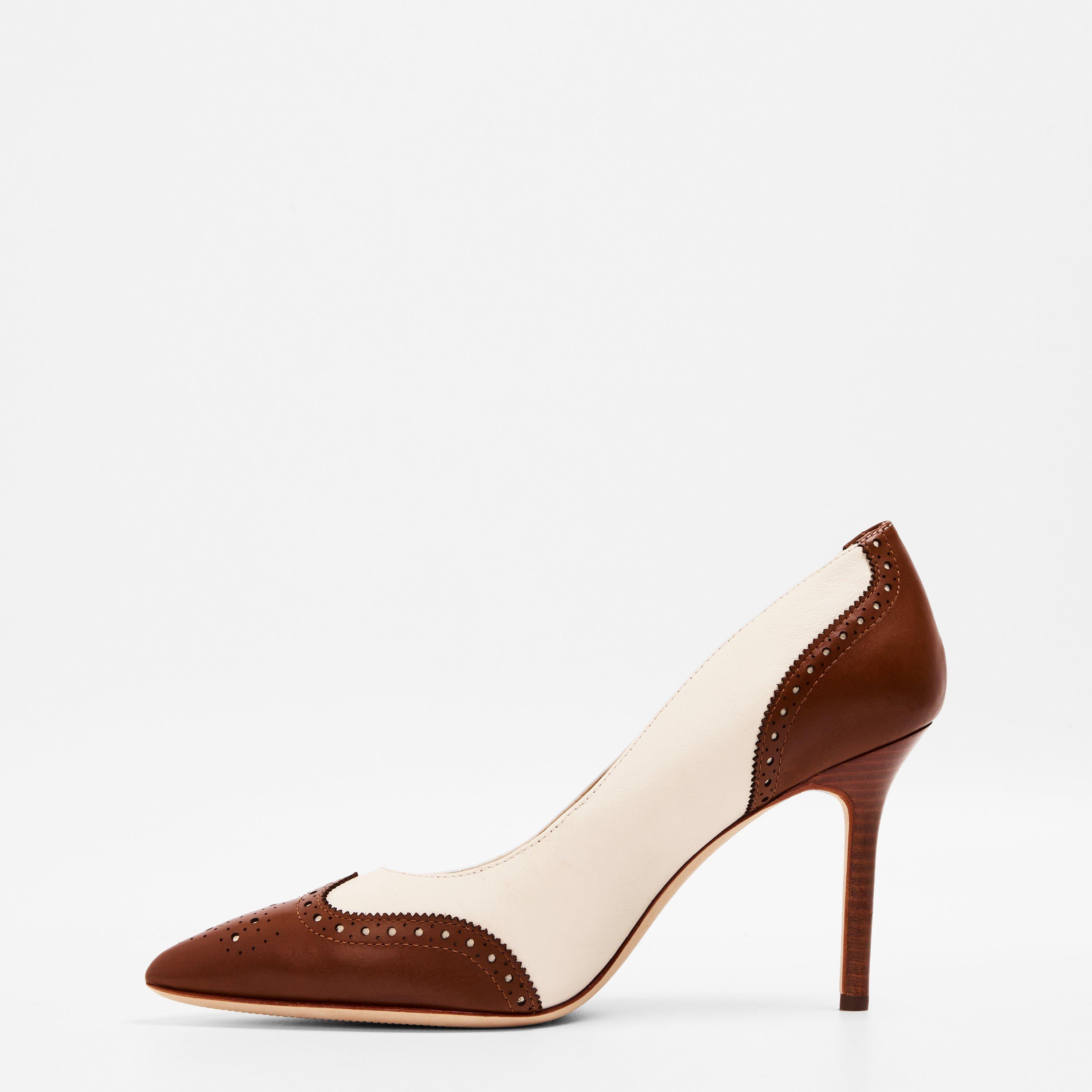 Deep Saddle Tan - Lauren by Ralph Lauren - Lynden Pumps - 2