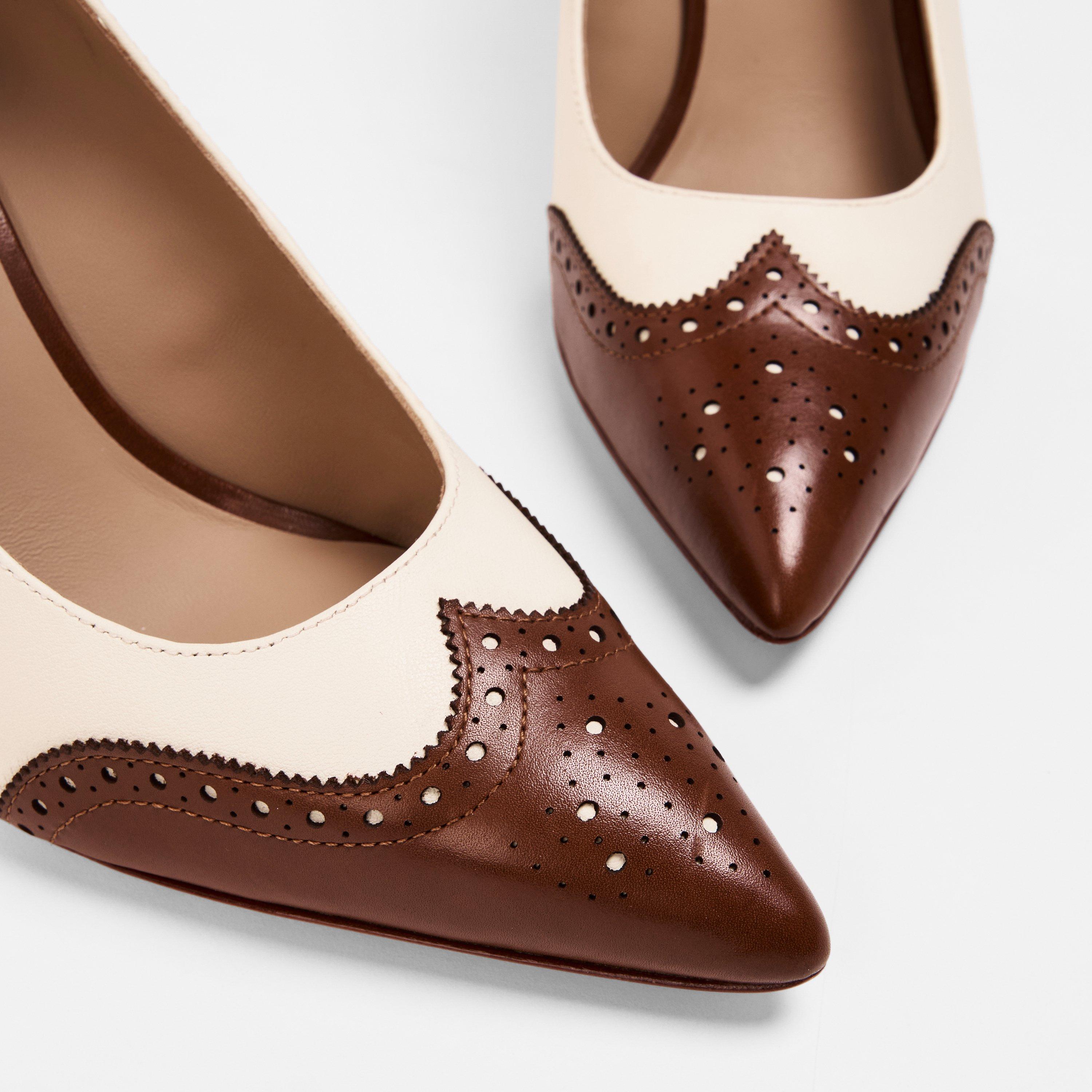 Deep Saddle Tan - Lauren by Ralph Lauren - Lynden Pumps - 4
