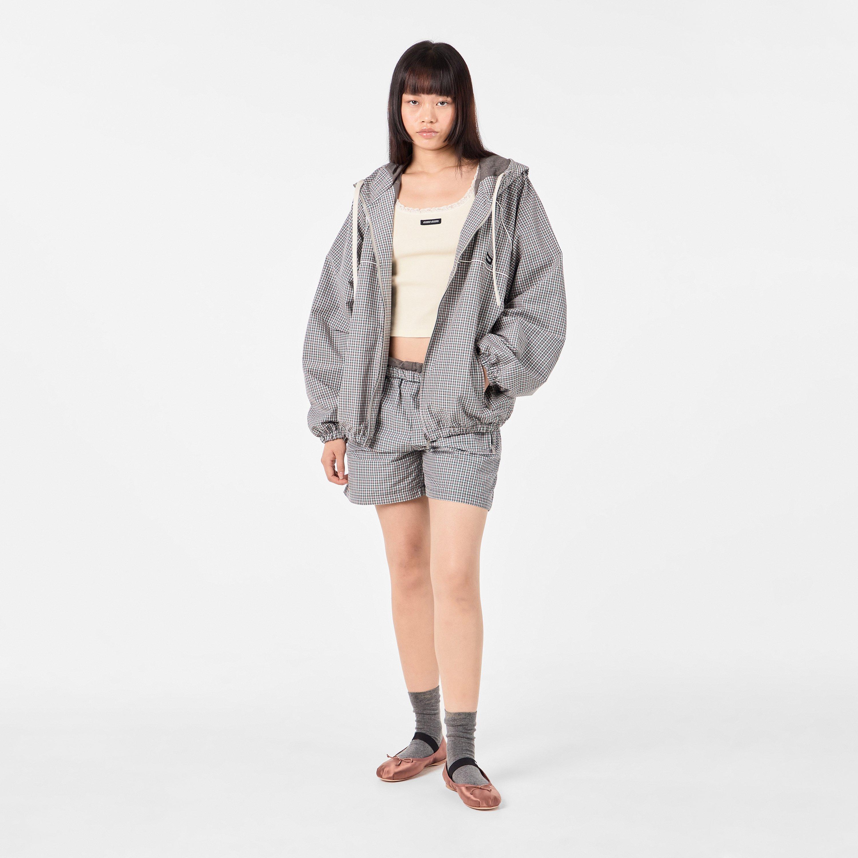 Cacao Satin - Miu Miu - Bow Detail Ballet Pumps - 6