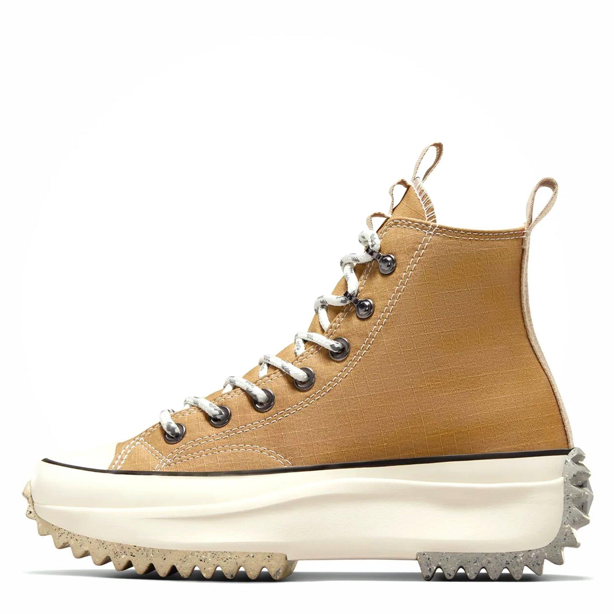 Sesame - Converse - Run Star Hike Utility Platform Hi Top Shoes - 2