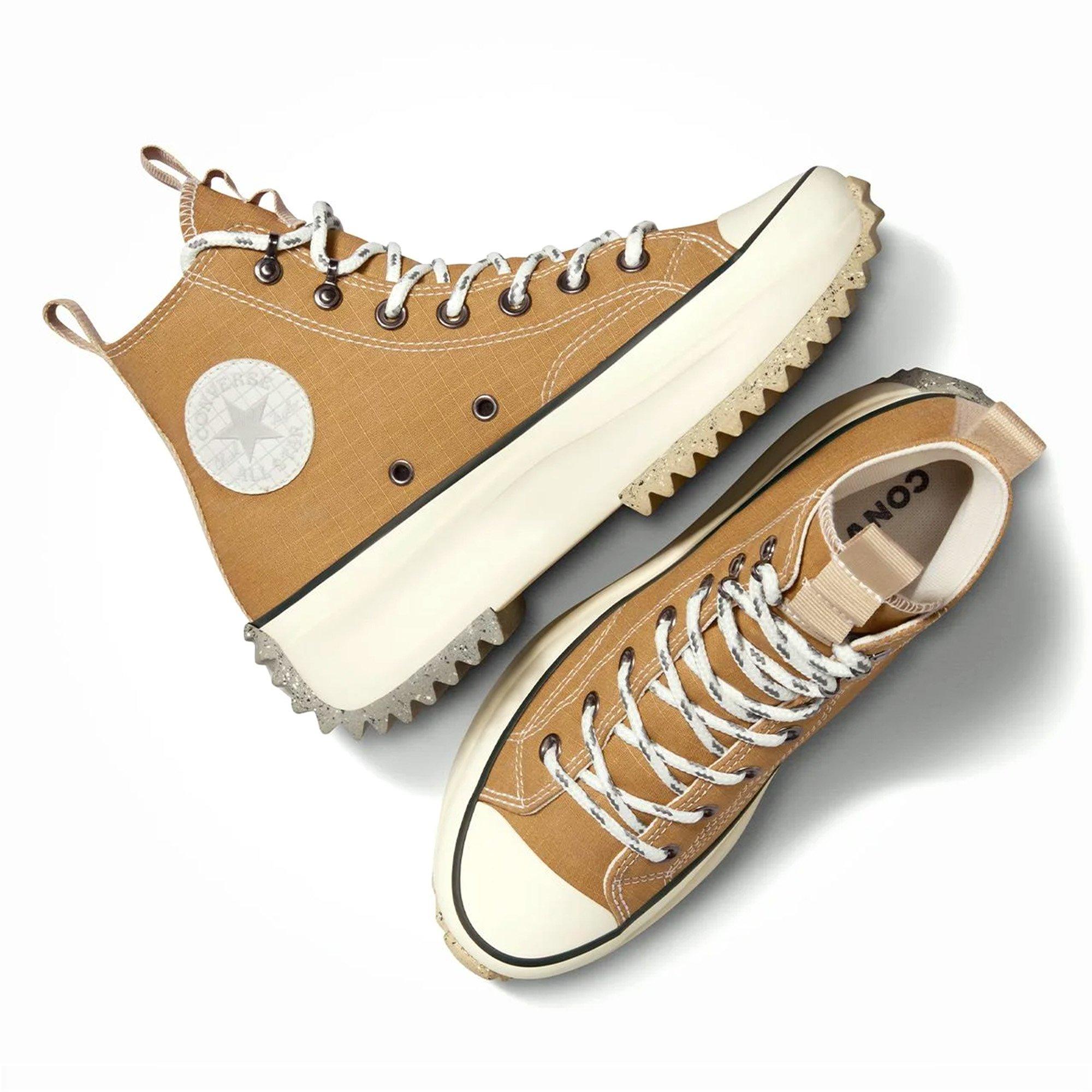 Sesame - Converse - Run Star Hike Utility Platform Hi Top Shoes - 3