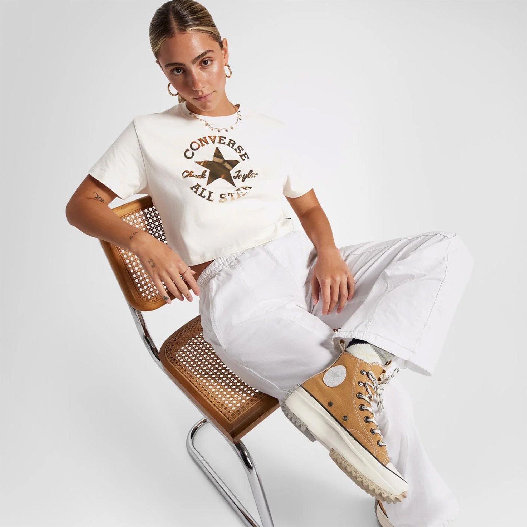 Sesame - Converse - Run Star Hike Utility Platform Hi Top Shoes - 6