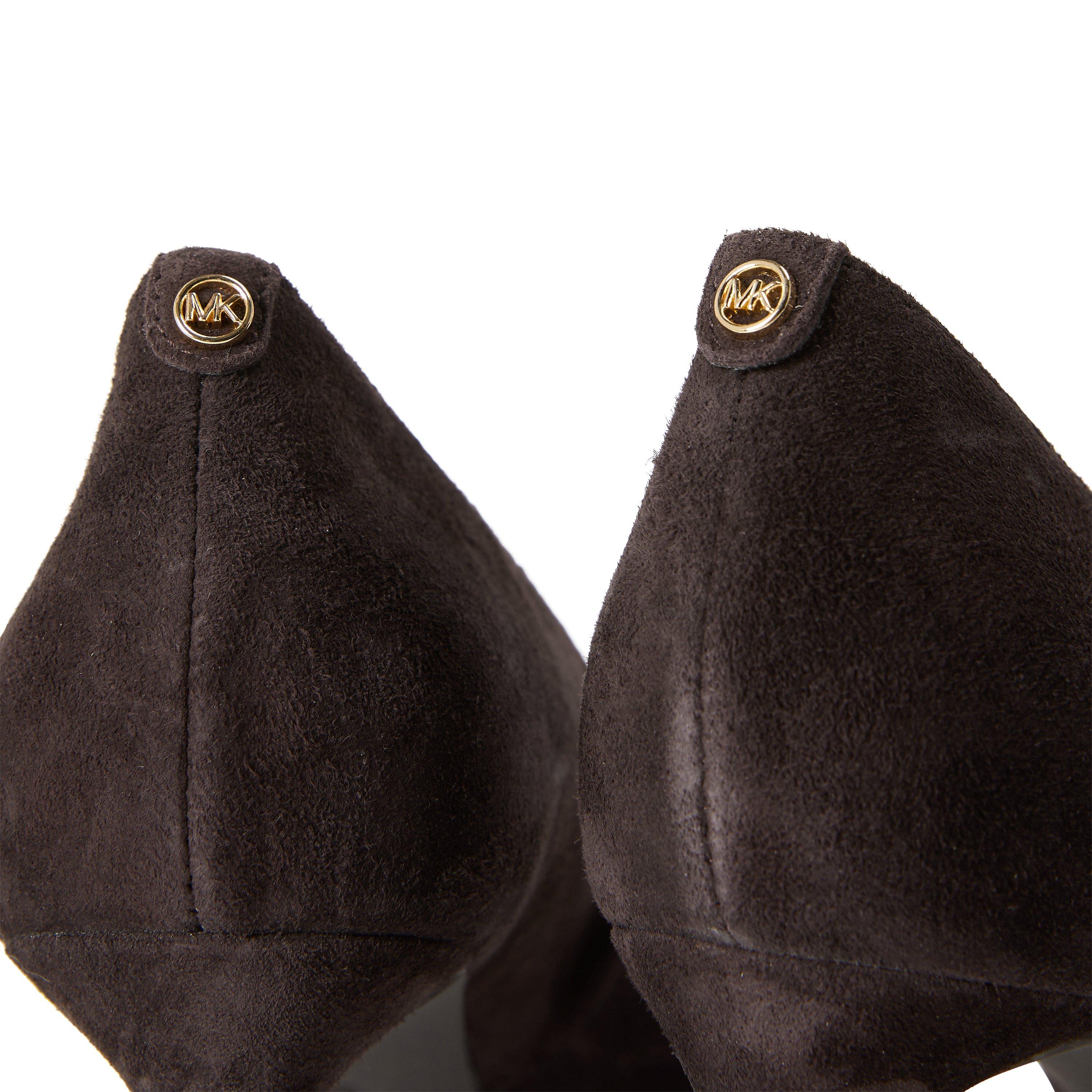 Choco Suede - MICHAEL Michael Kors - Michael Michael Kors Alina Pump Womens - 3
