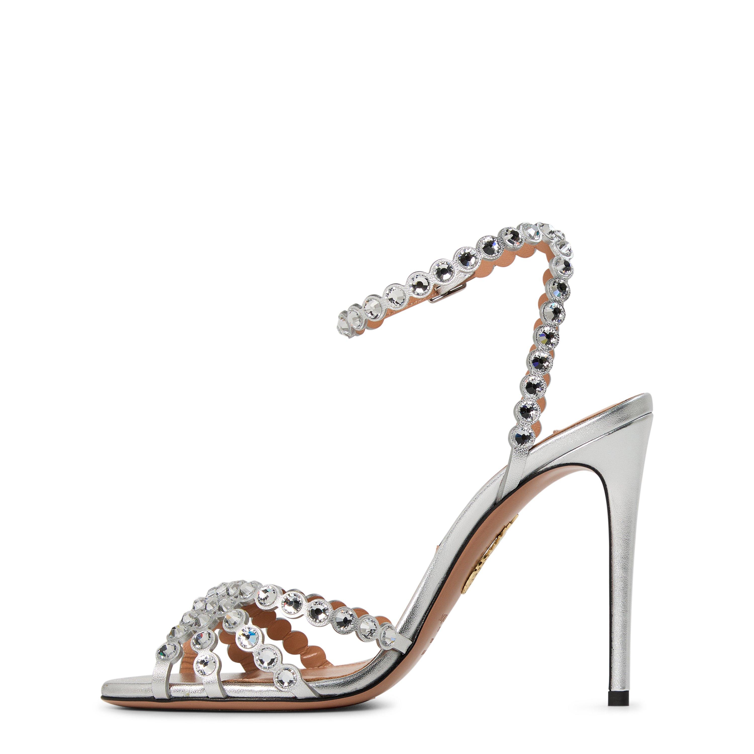 Silver - Aquazzura - Tequila Sandals - 3