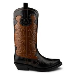 Ganni Mid Western Boot