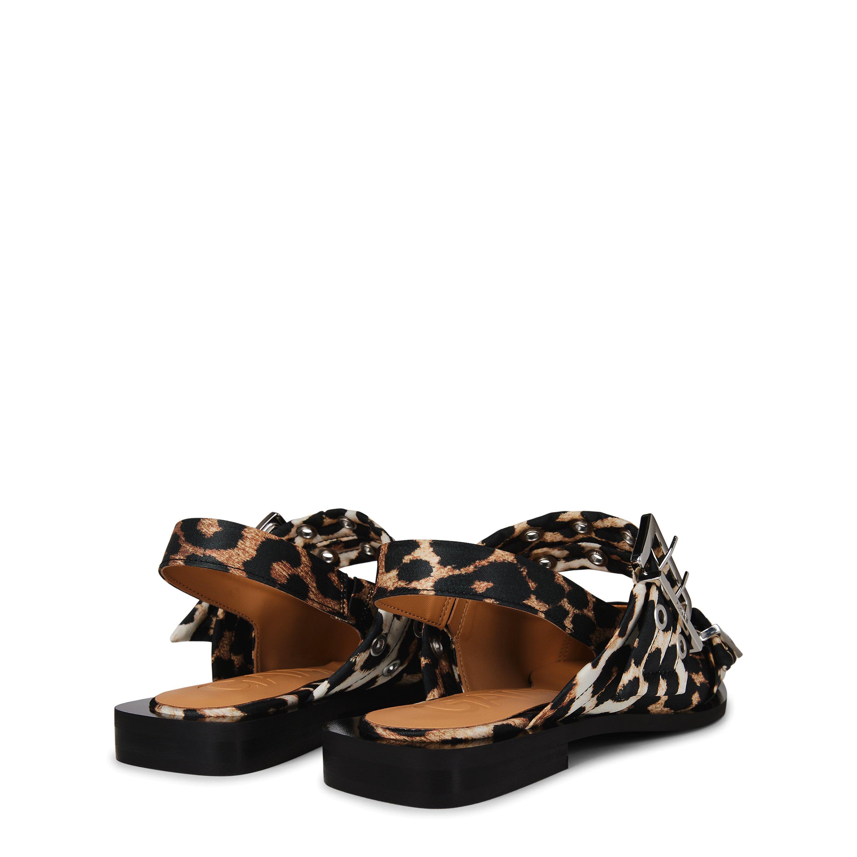 Leopard - Ganni - Feminine Buckle Ballerinas - 5