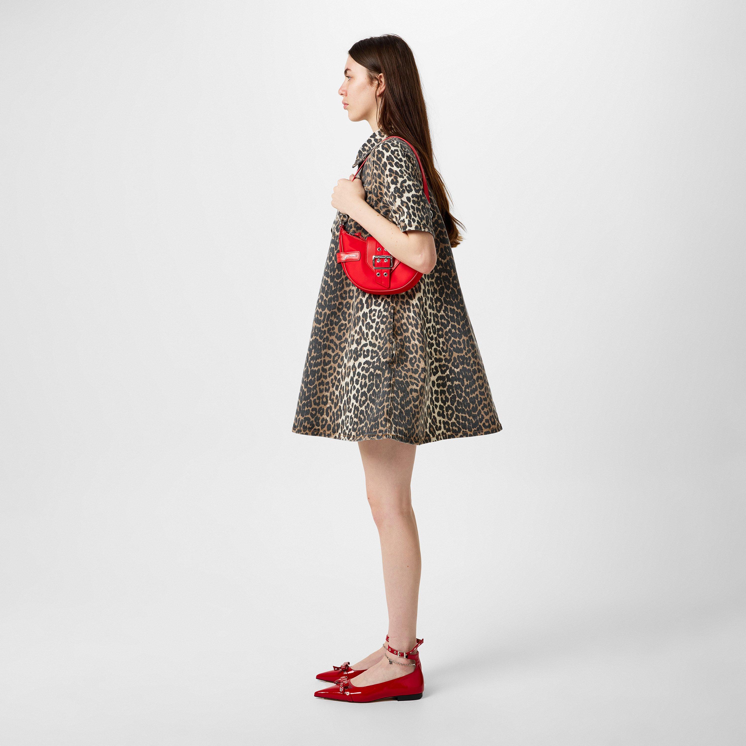 Racing Red - Ganni - Jewel Ballet Flats - 6