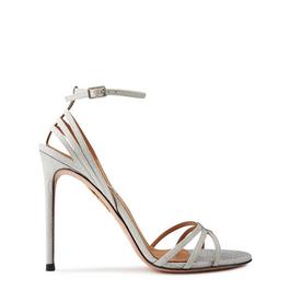 Aquazzura 110mm Heel Glitter Sandals