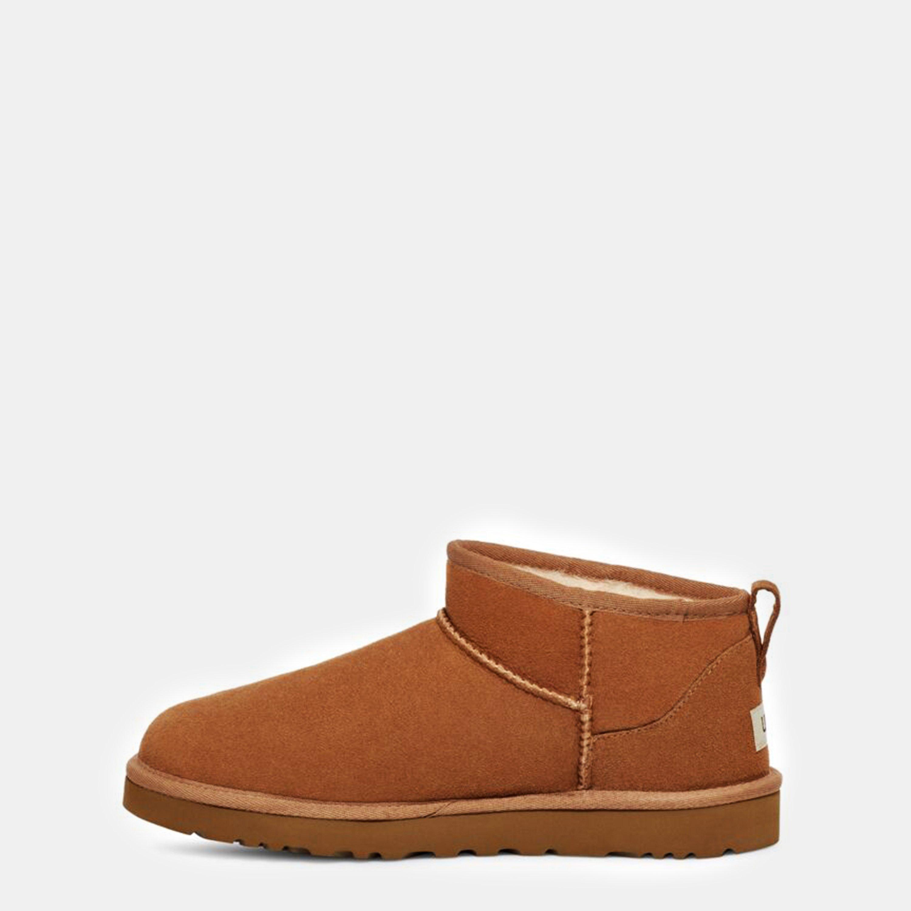 Chestnut - Ugg - Classic Ultra Mini Boots - 3