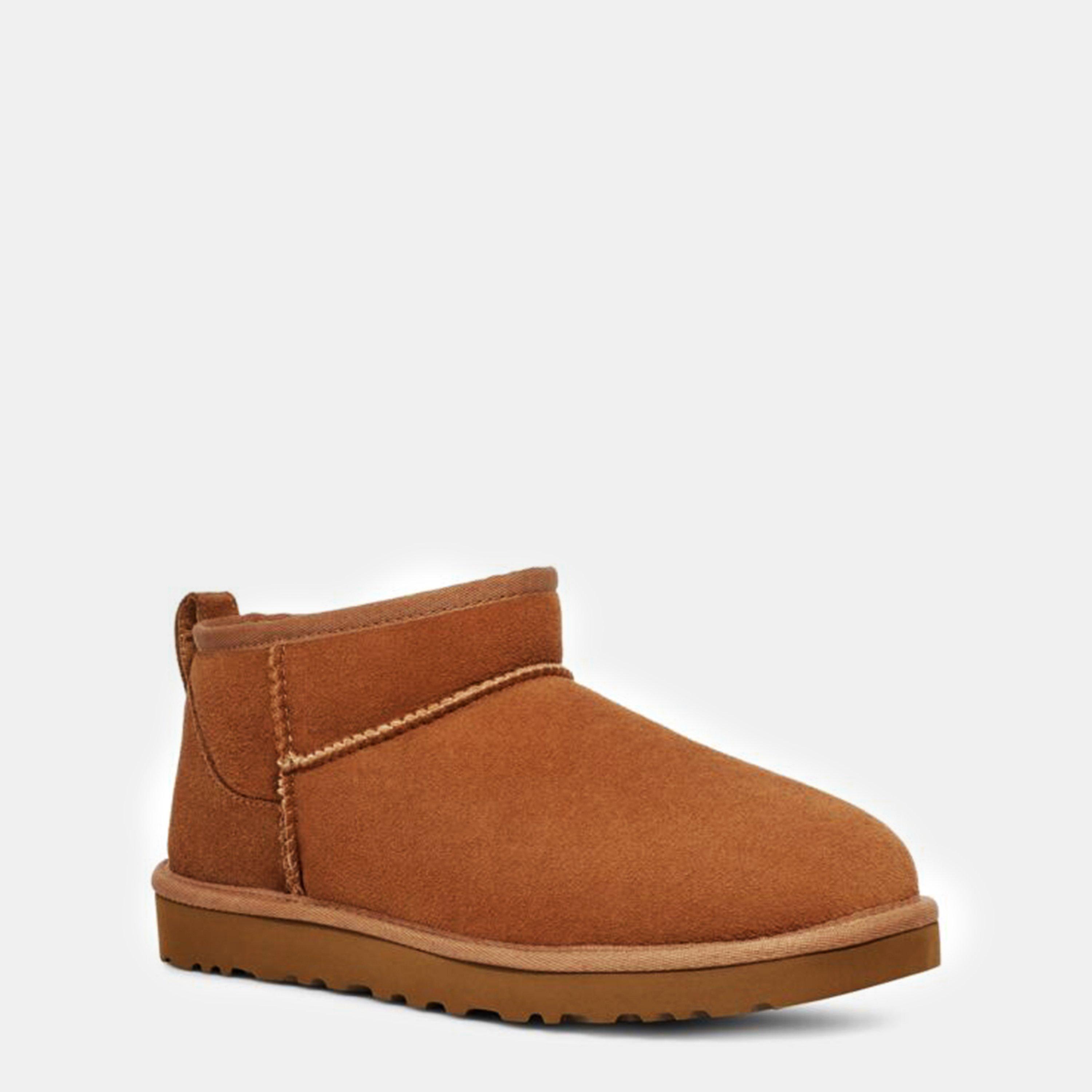 Chestnut - Ugg - Classic Ultra Mini Boots - 4