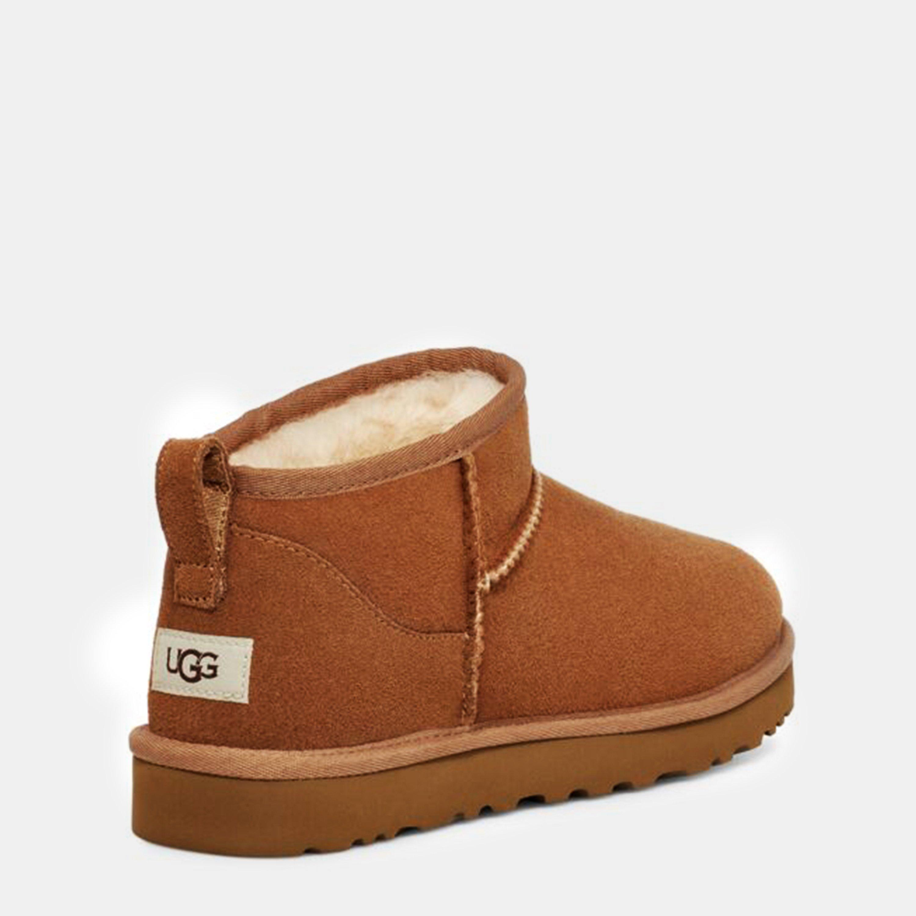 Chestnut - Ugg - Classic Ultra Mini Boots - 5