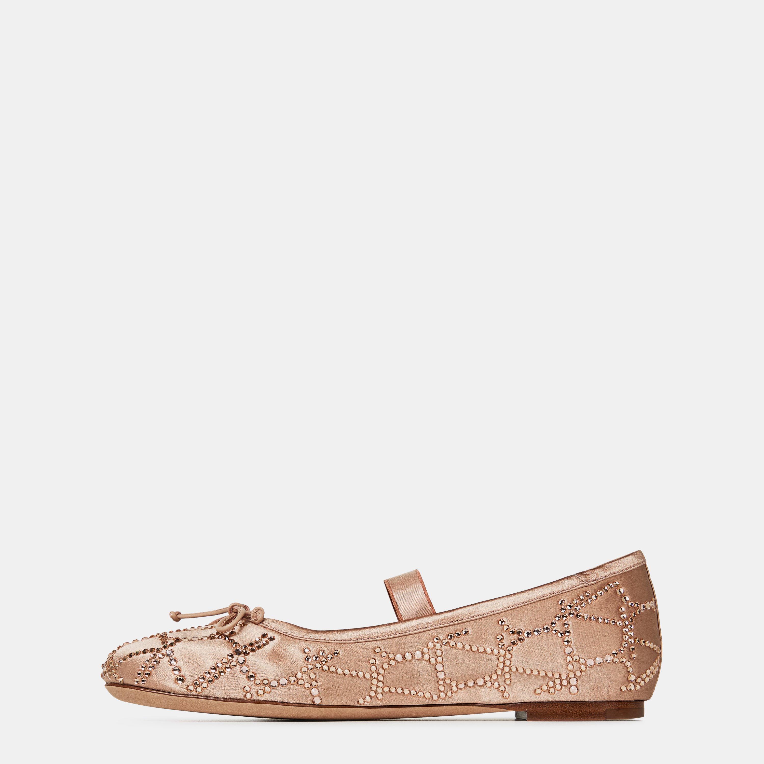 Nude/Peach - Valentino Garavani - Iconographe Ballet Flats - 2