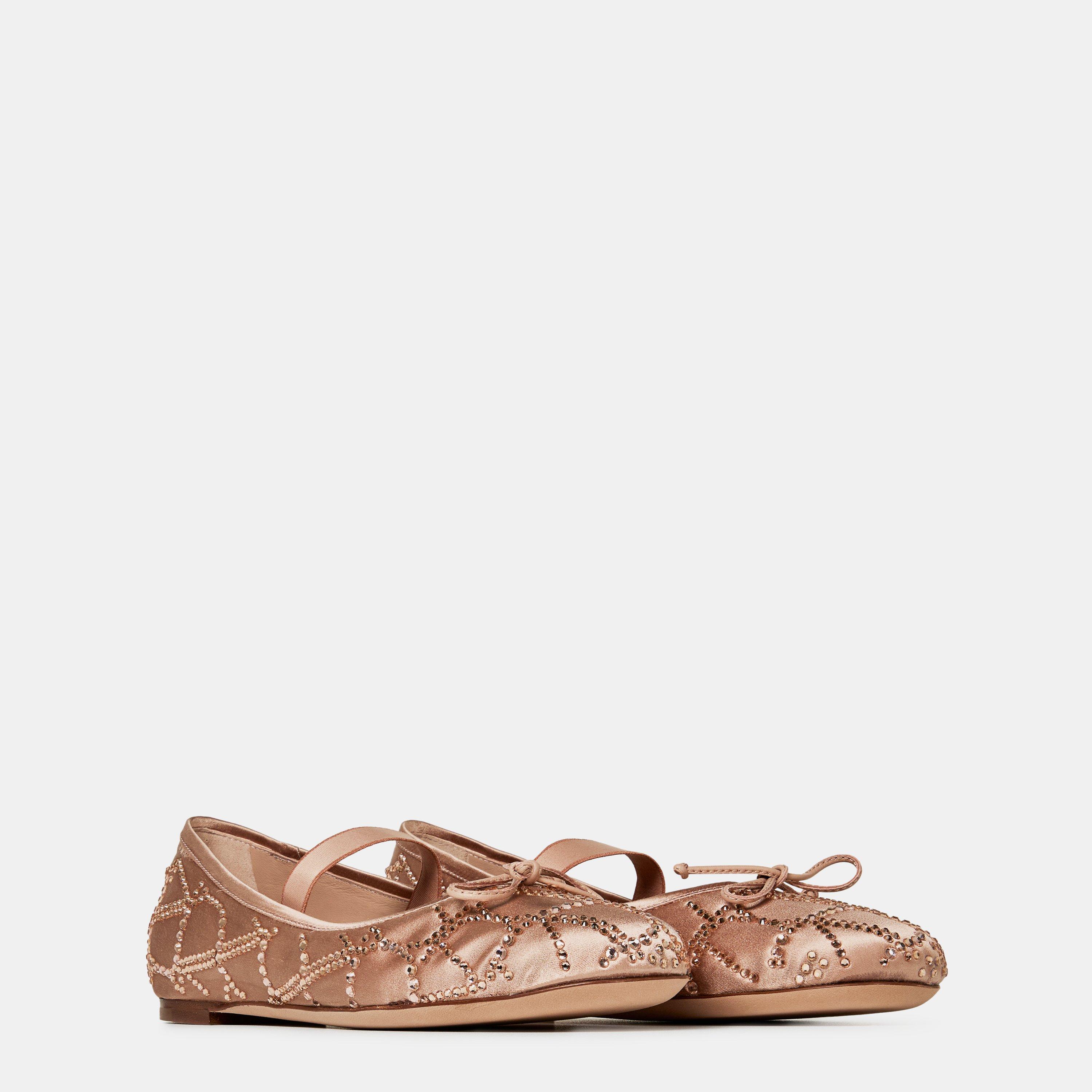 Nude/Peach - Valentino Garavani - Iconographe Ballet Flats - 4